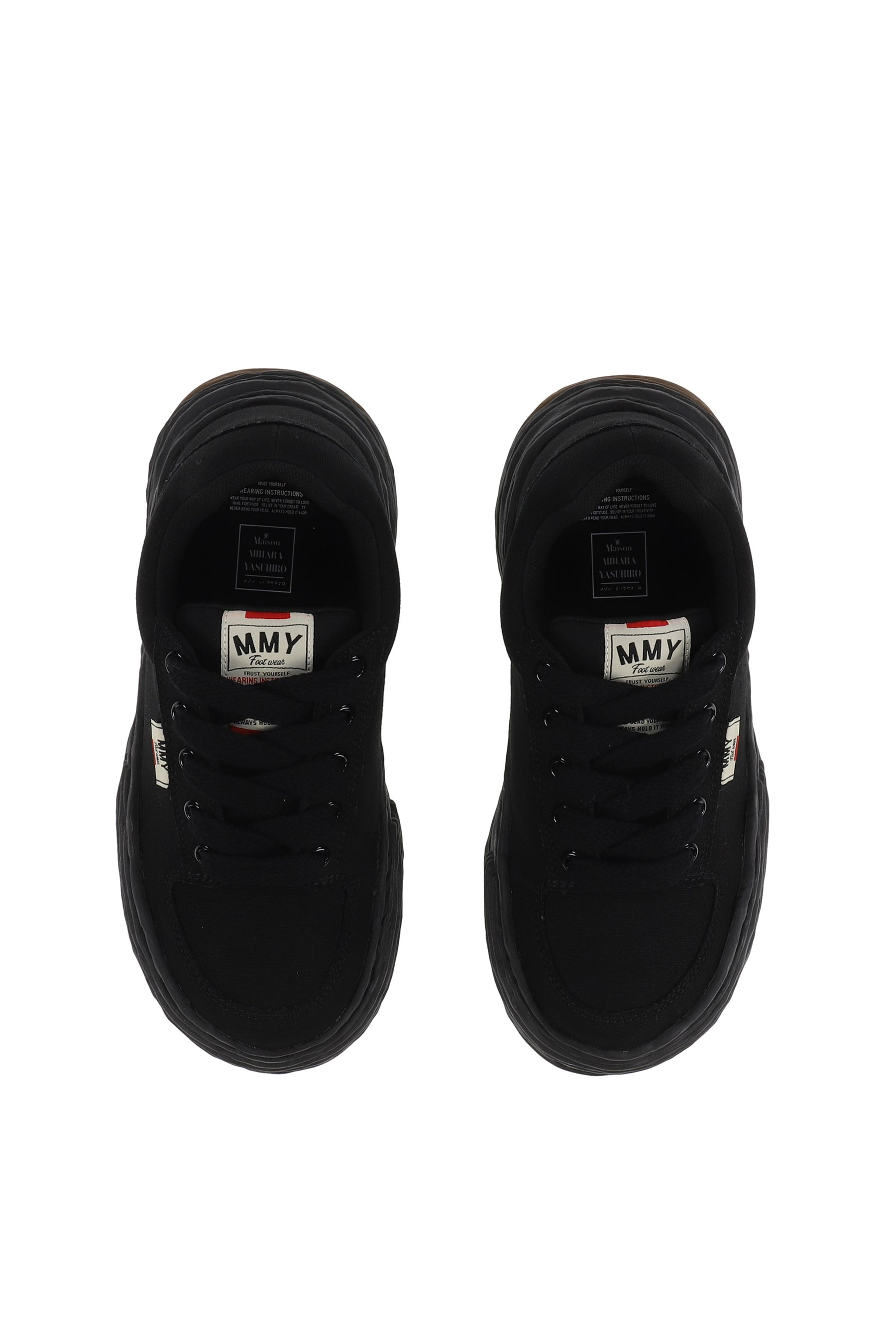 OLIVER LOW CANVAS / BLK BLK - 3