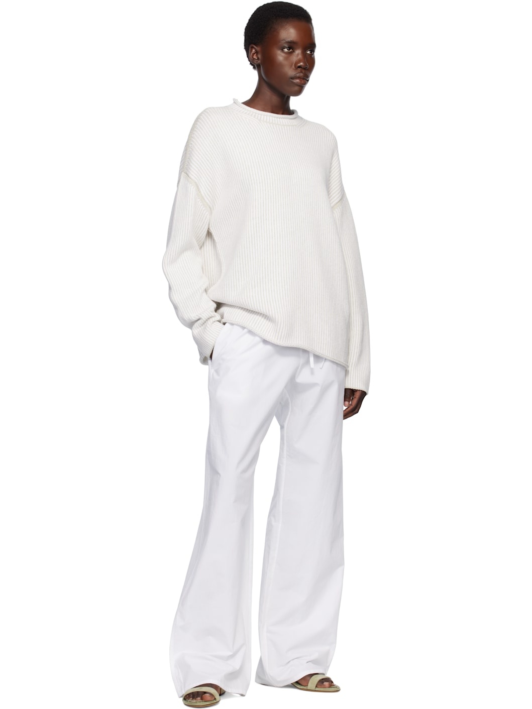 Gray Fade Rollneck Sweater - 4