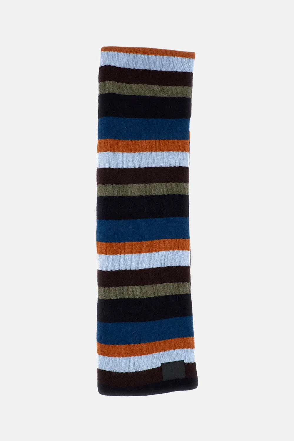 STRIPED WOOL SCARF - 1