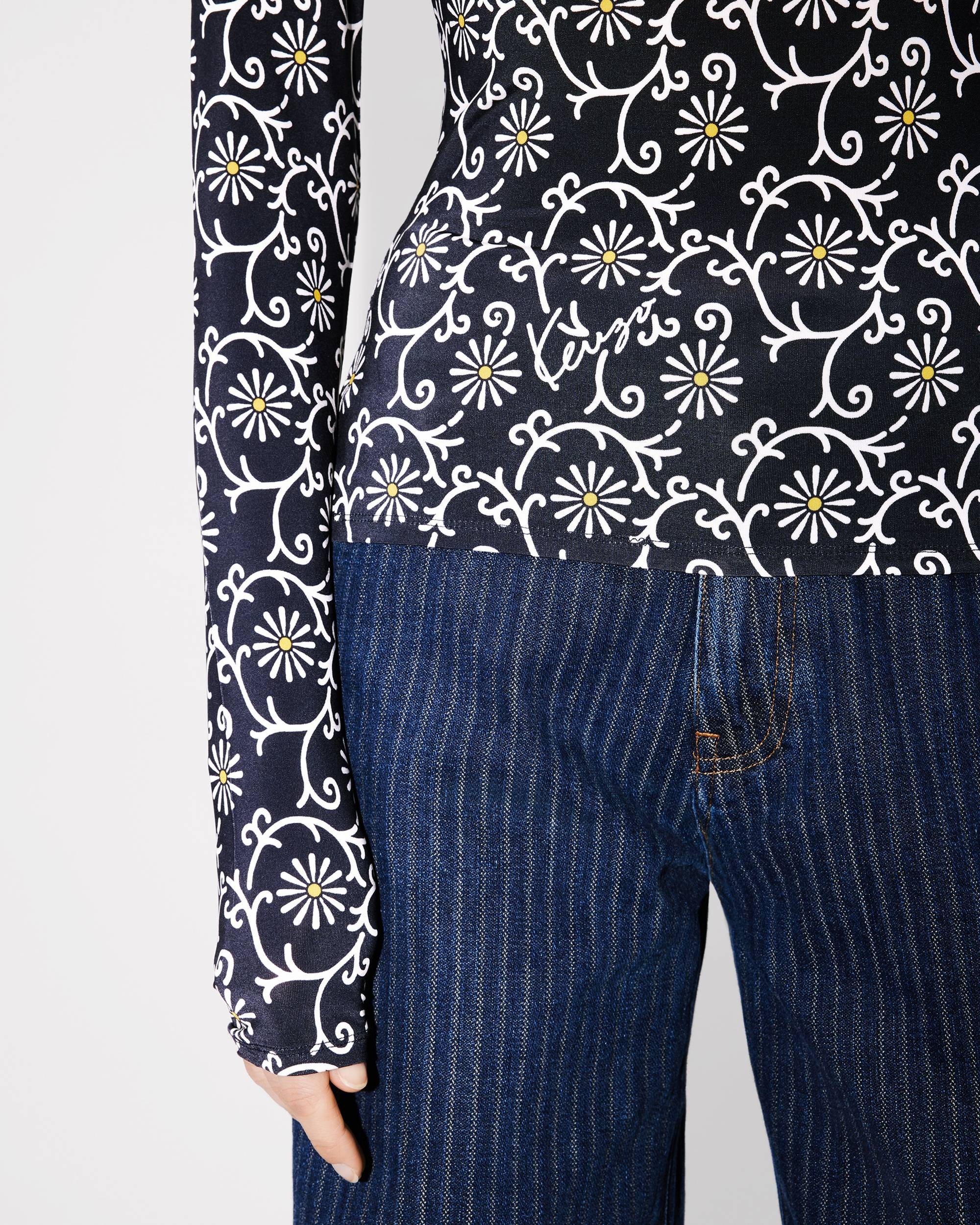 'KENZO Marguerite' all-over turtle neck - 7