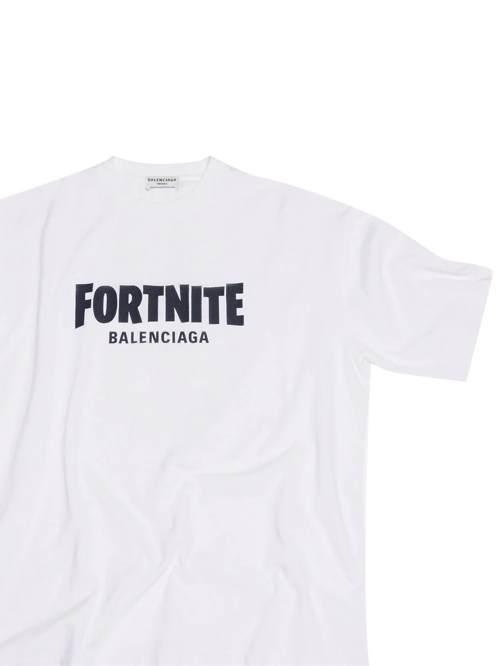 BALENCIAGA Fortnite©2021 logo T-shirt | farfetch | REVERSIBLE