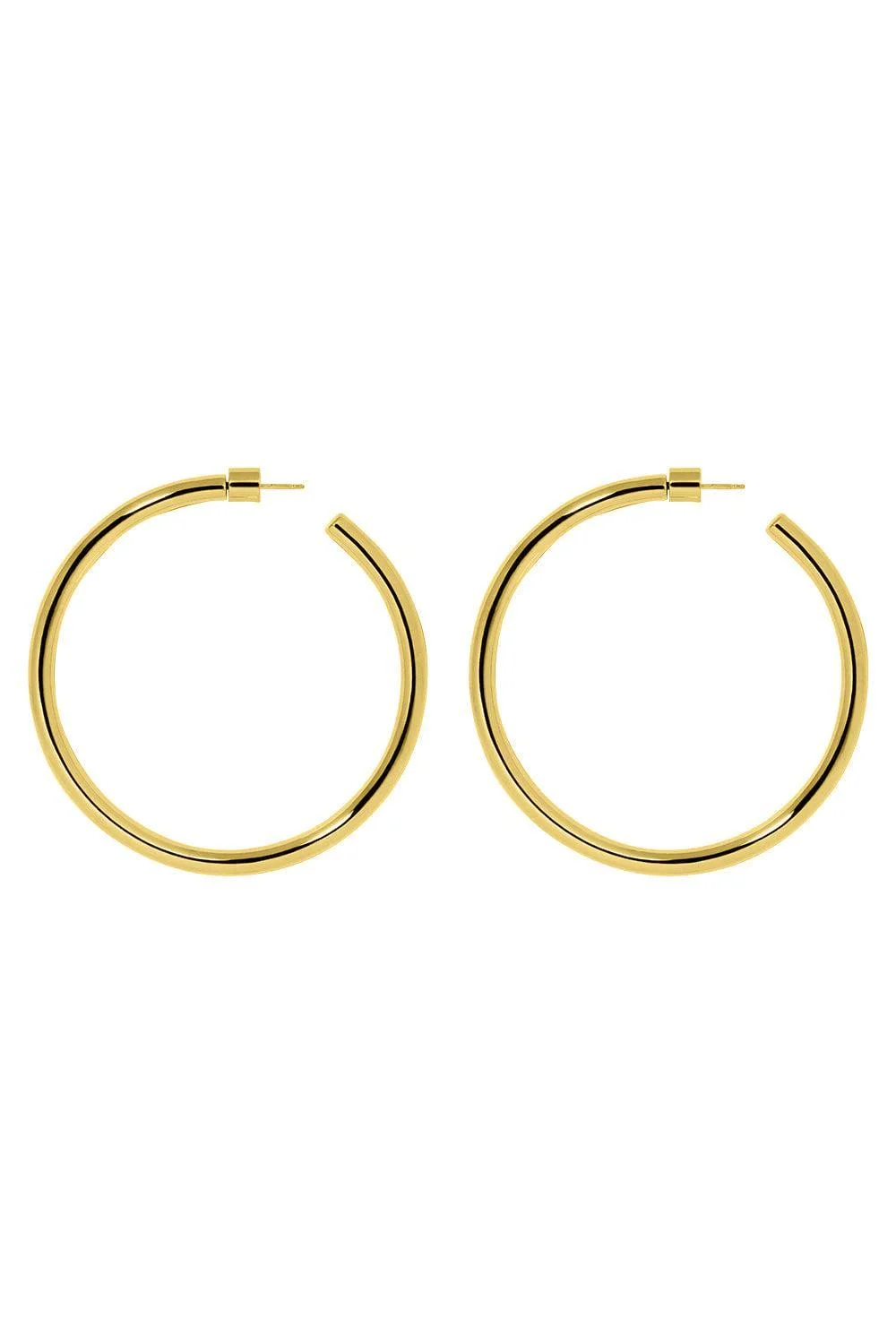 Lilly Hoop Earrings - 2in - 1