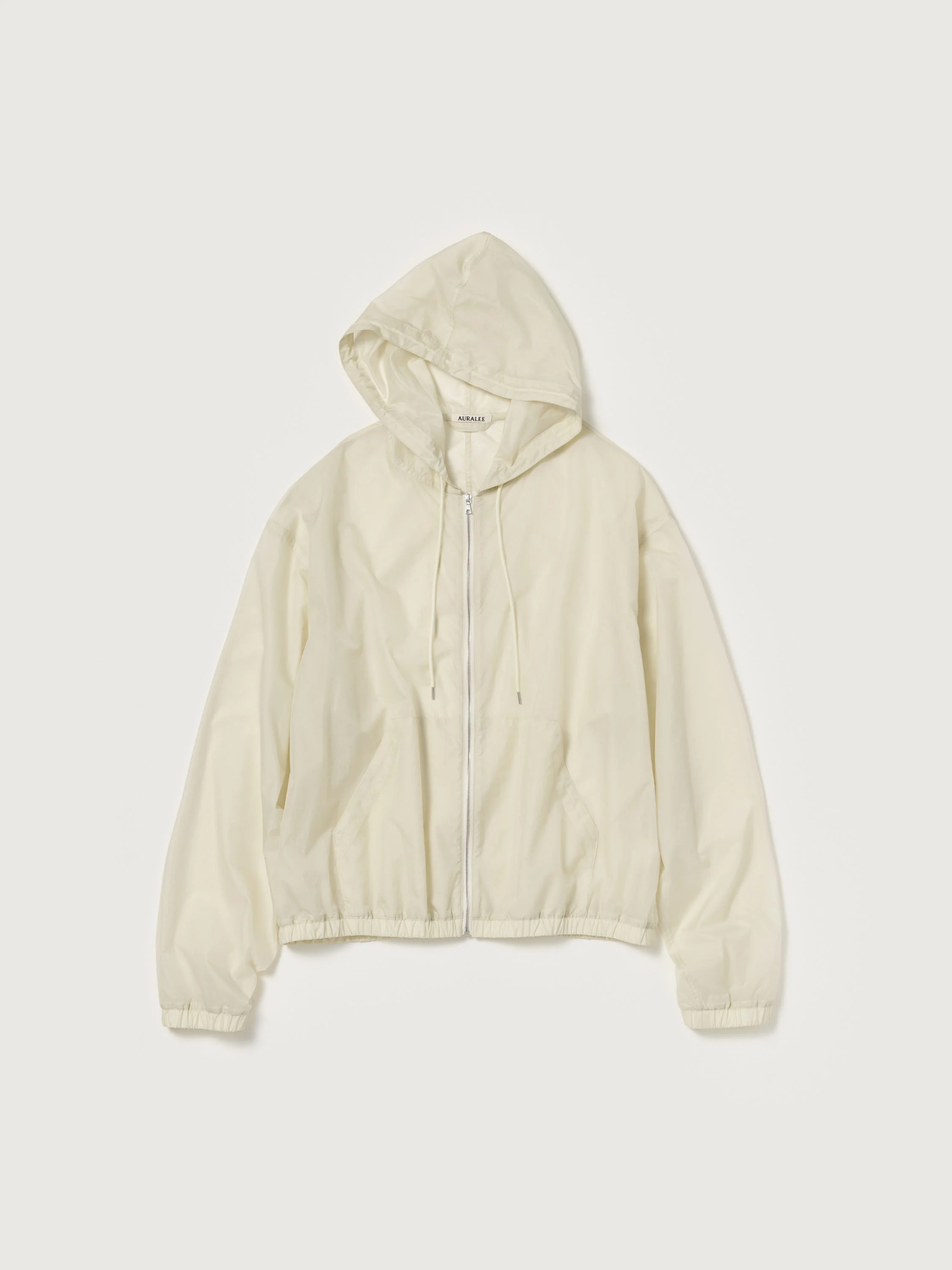 SHEER NYLON RIPSTOP HOODED BLOUSON - 1