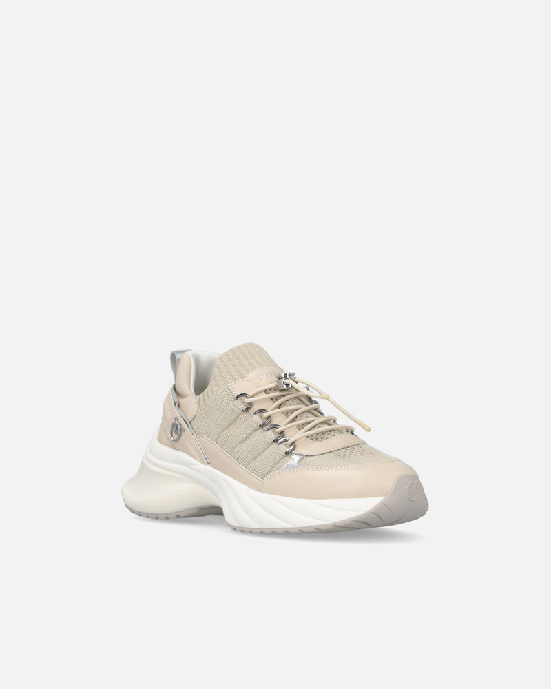 KNITTED SNEAKERS WITH LACES AND CORD LOCK 2