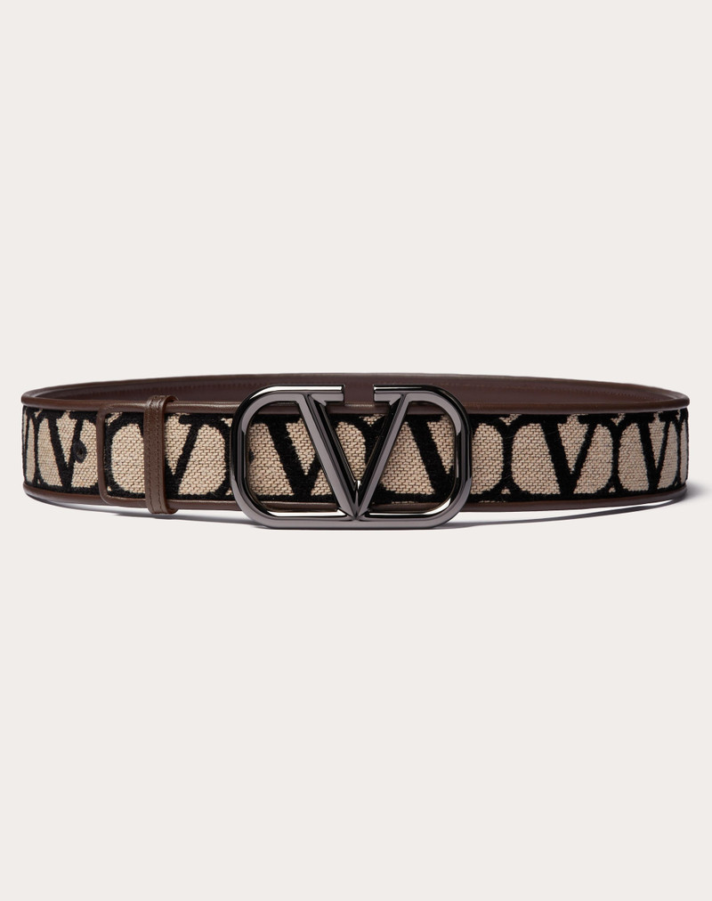 TOILE ICONOGRAPHE BELT 와 LEATHER DETAILING 1