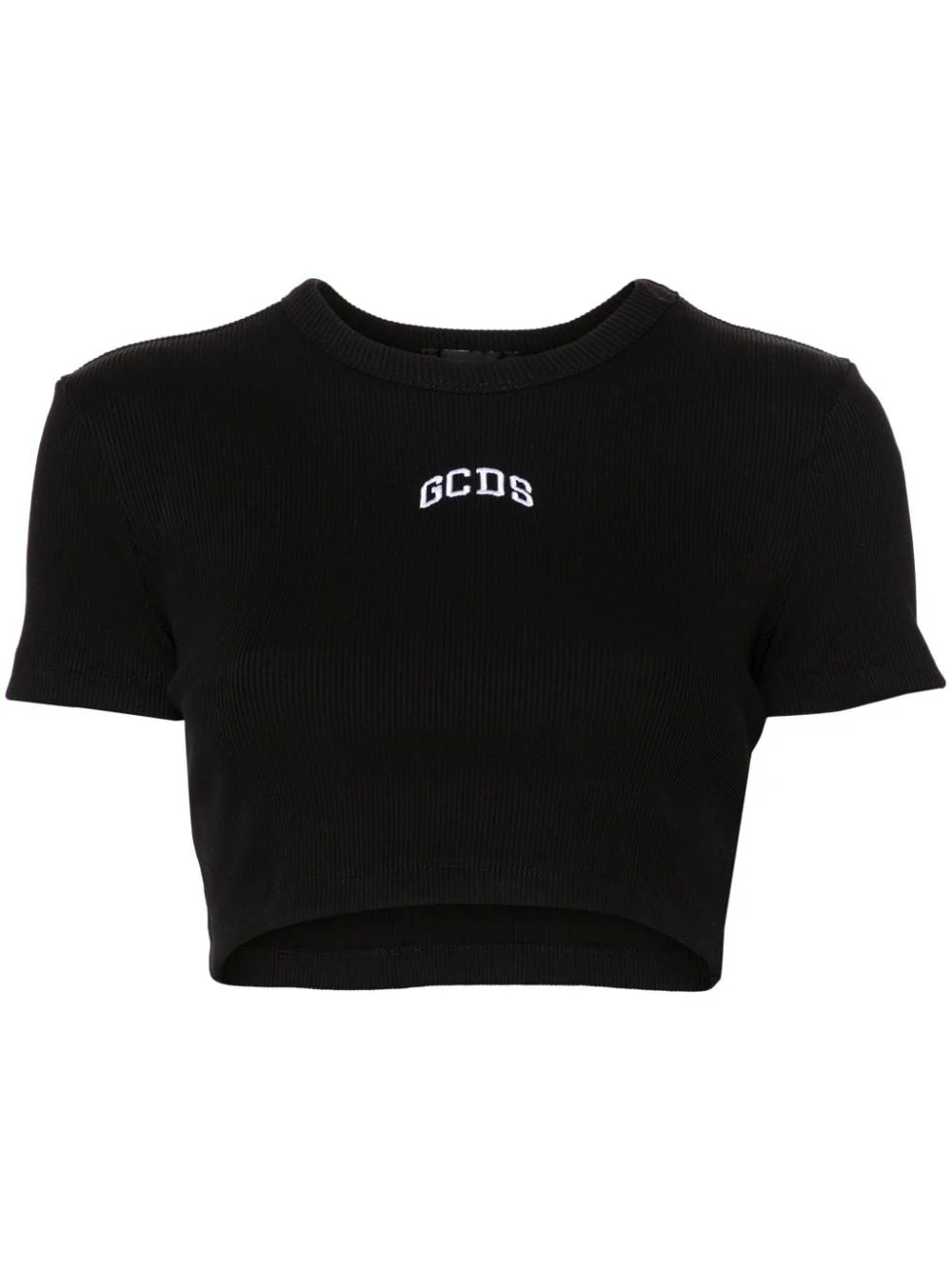 logo cropped T-shirt - 1