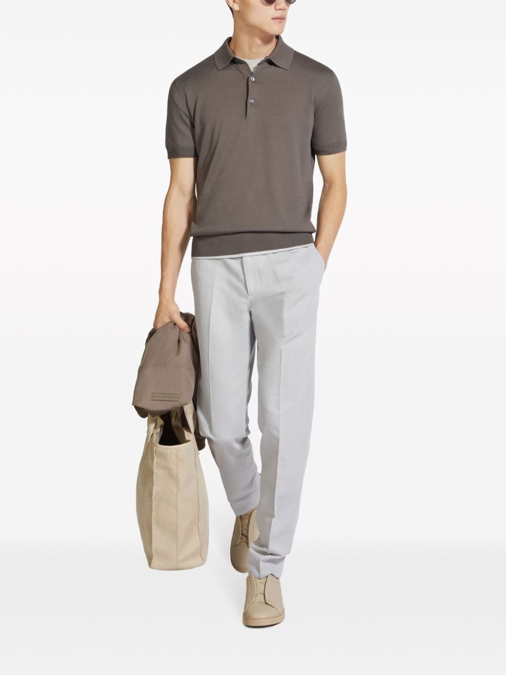 Summer Chino cotton-linen trousers - 2