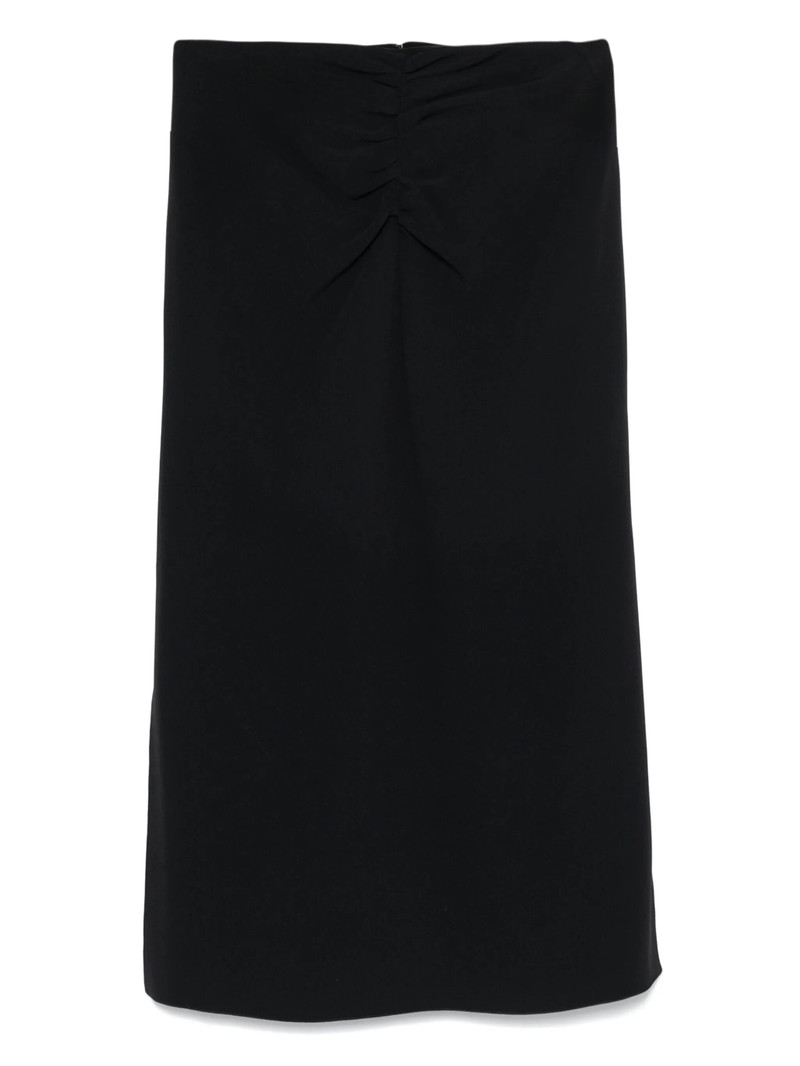Gathered Midi Skirt 1
