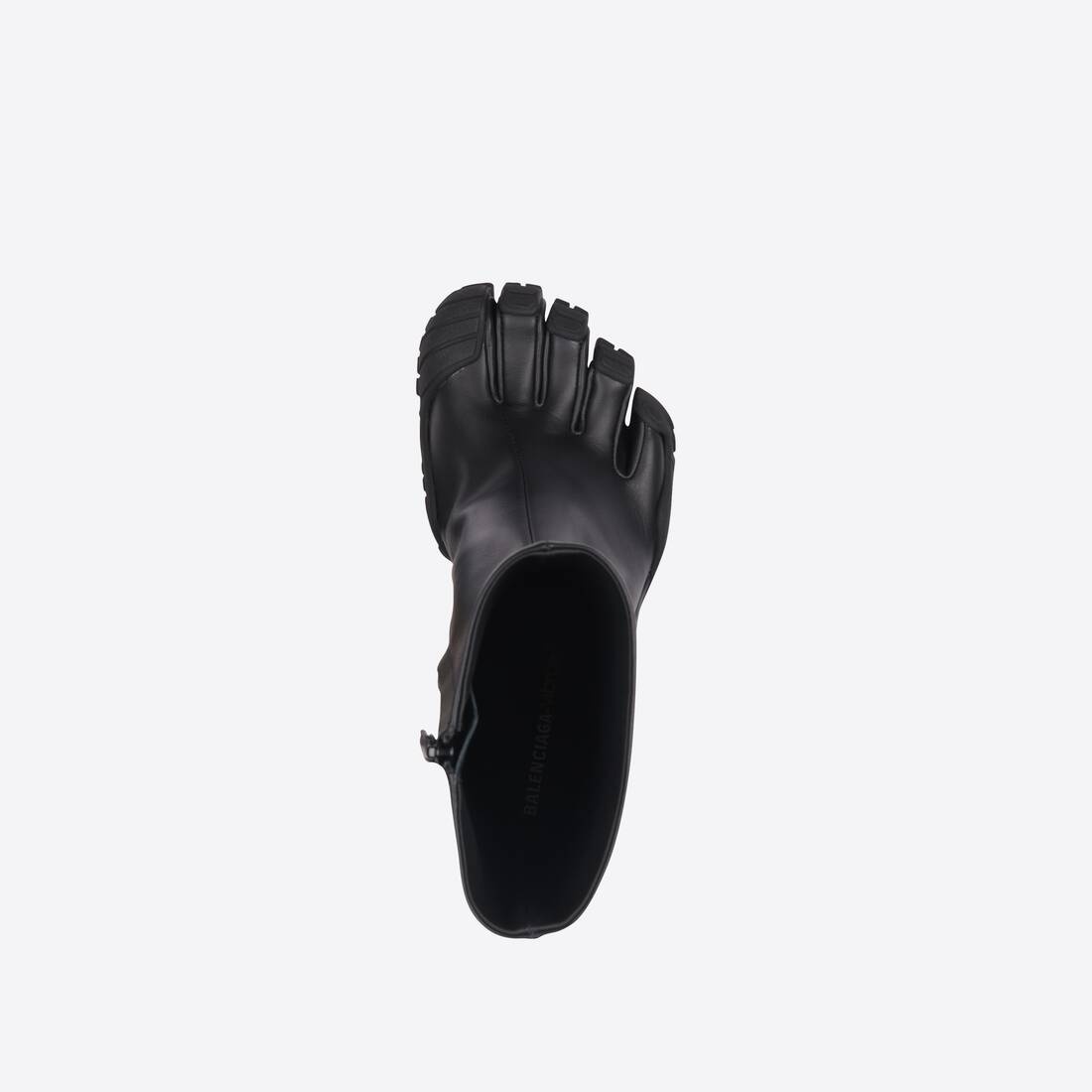 Women's Heeled Toe 80mm Bootie in Black - 3