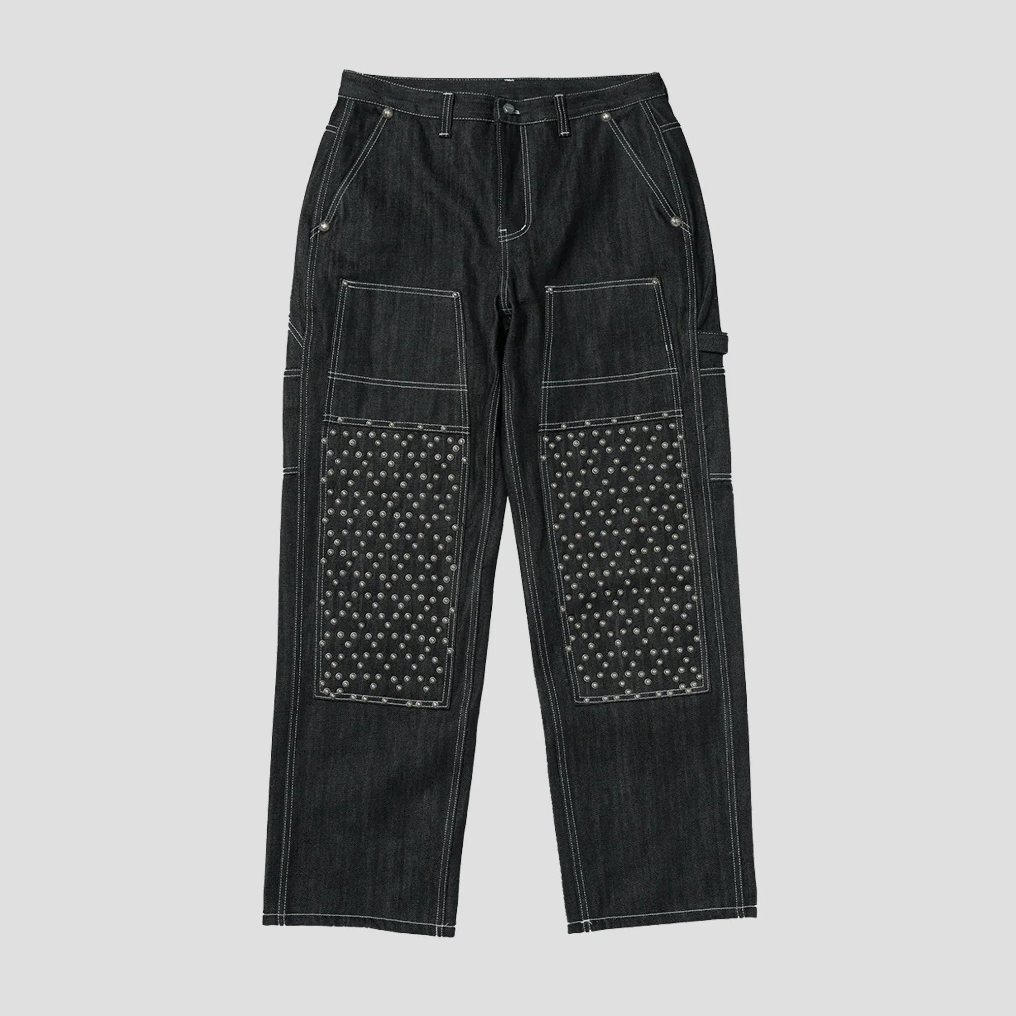 ANGEL STUDDED WORK PANTS - 1