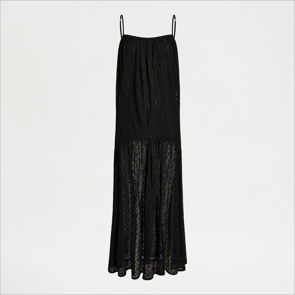 Drop Waist Midi Dress - 1