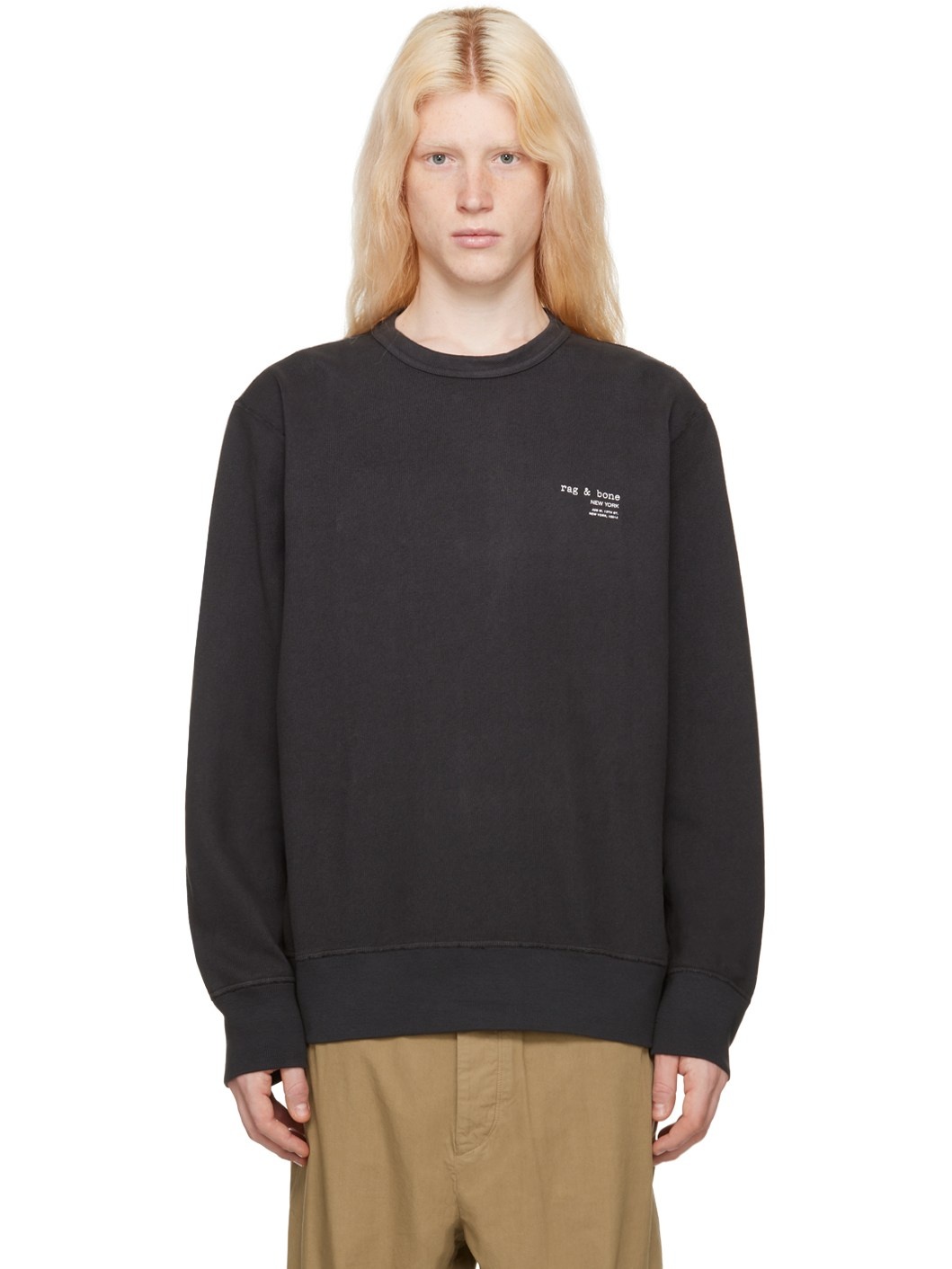 Black Damon Sweatshirt - 1