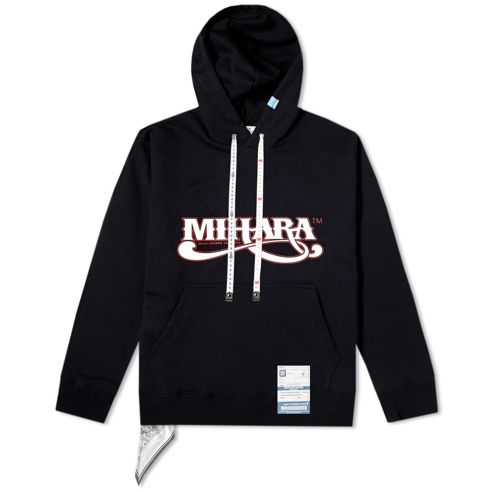 Maison MIHARA YASUHIRO Logo Scarf Hoody - 1