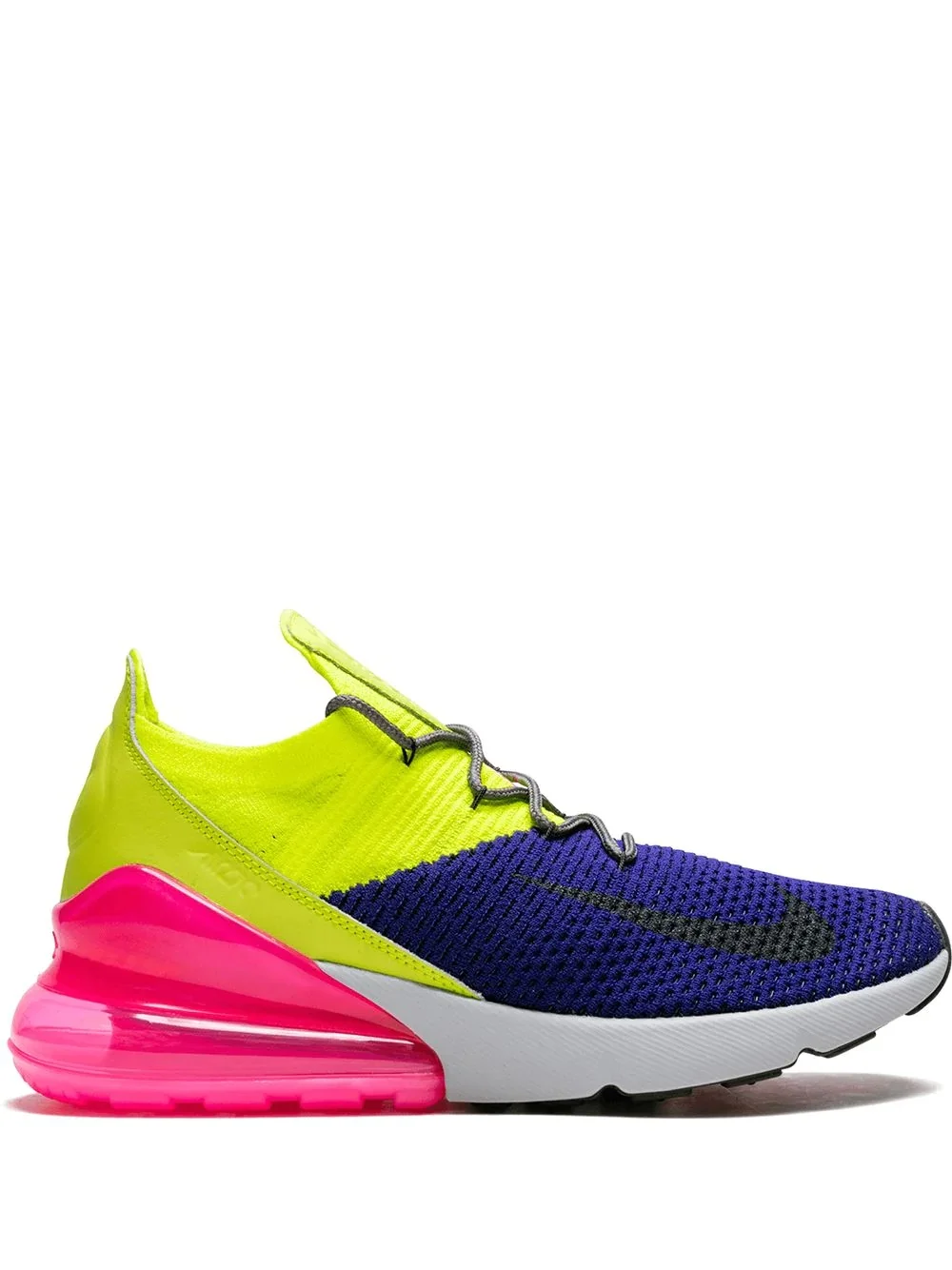 Air Max 270 Flyknit "Regency Purple/Volt" sneakers - 1