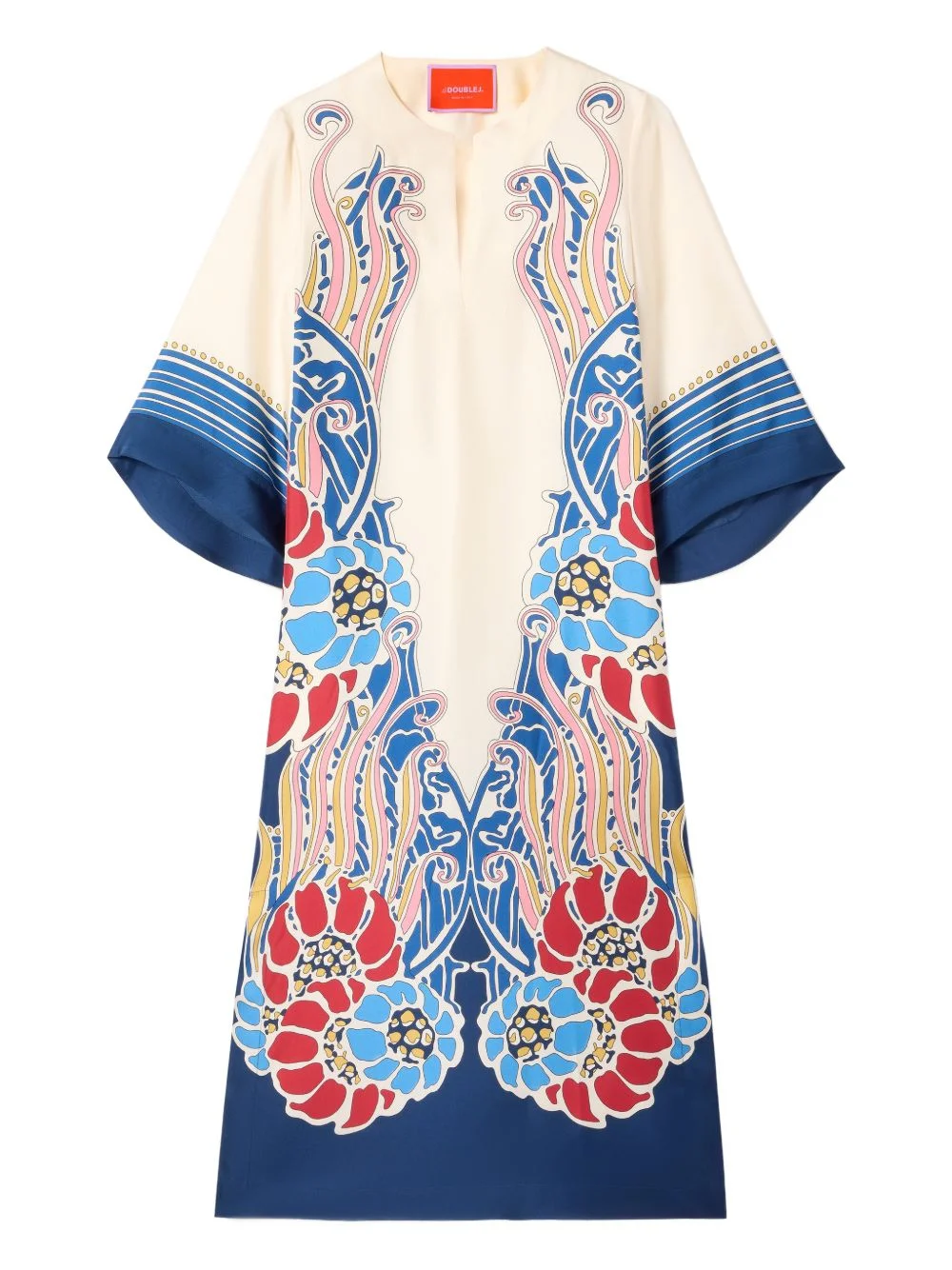The Kaftan floral midi dress - 1