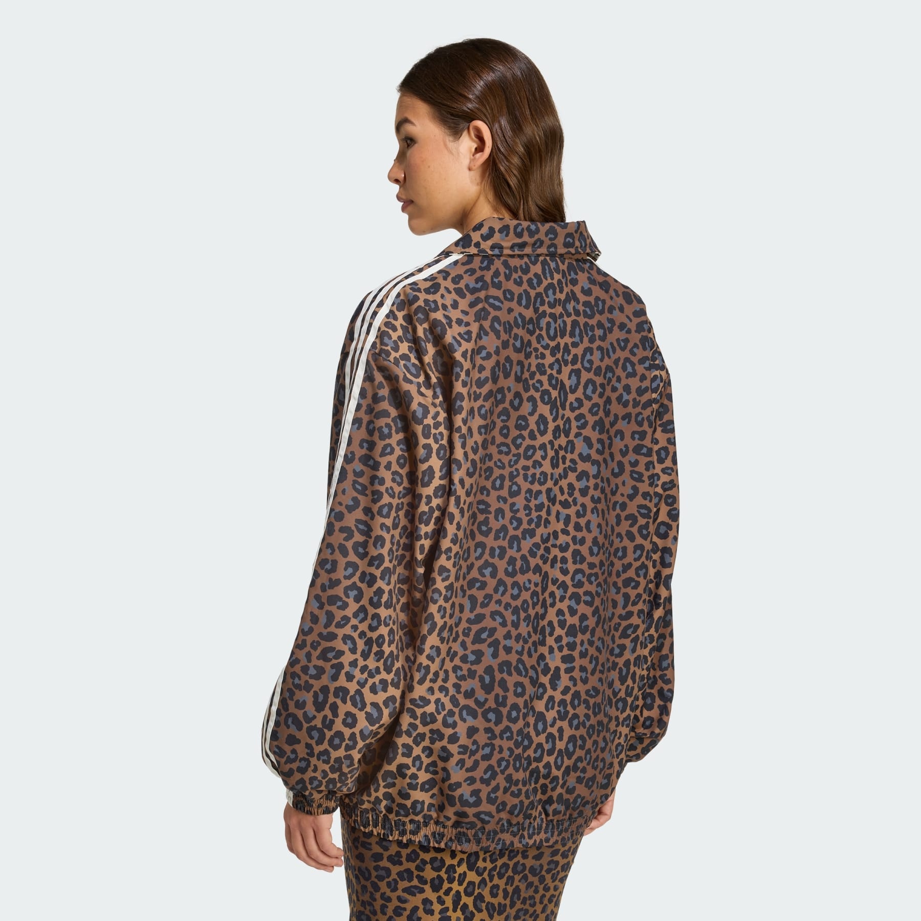 Leopard Firebird Oversized Tracktop - 3