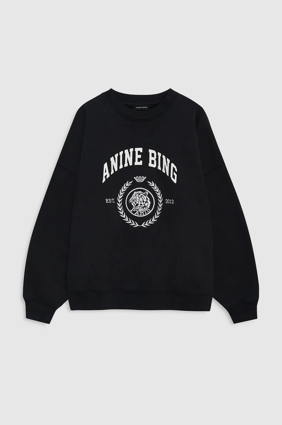 Miles Sweatshirt Collegiate - Vintage Black - 1