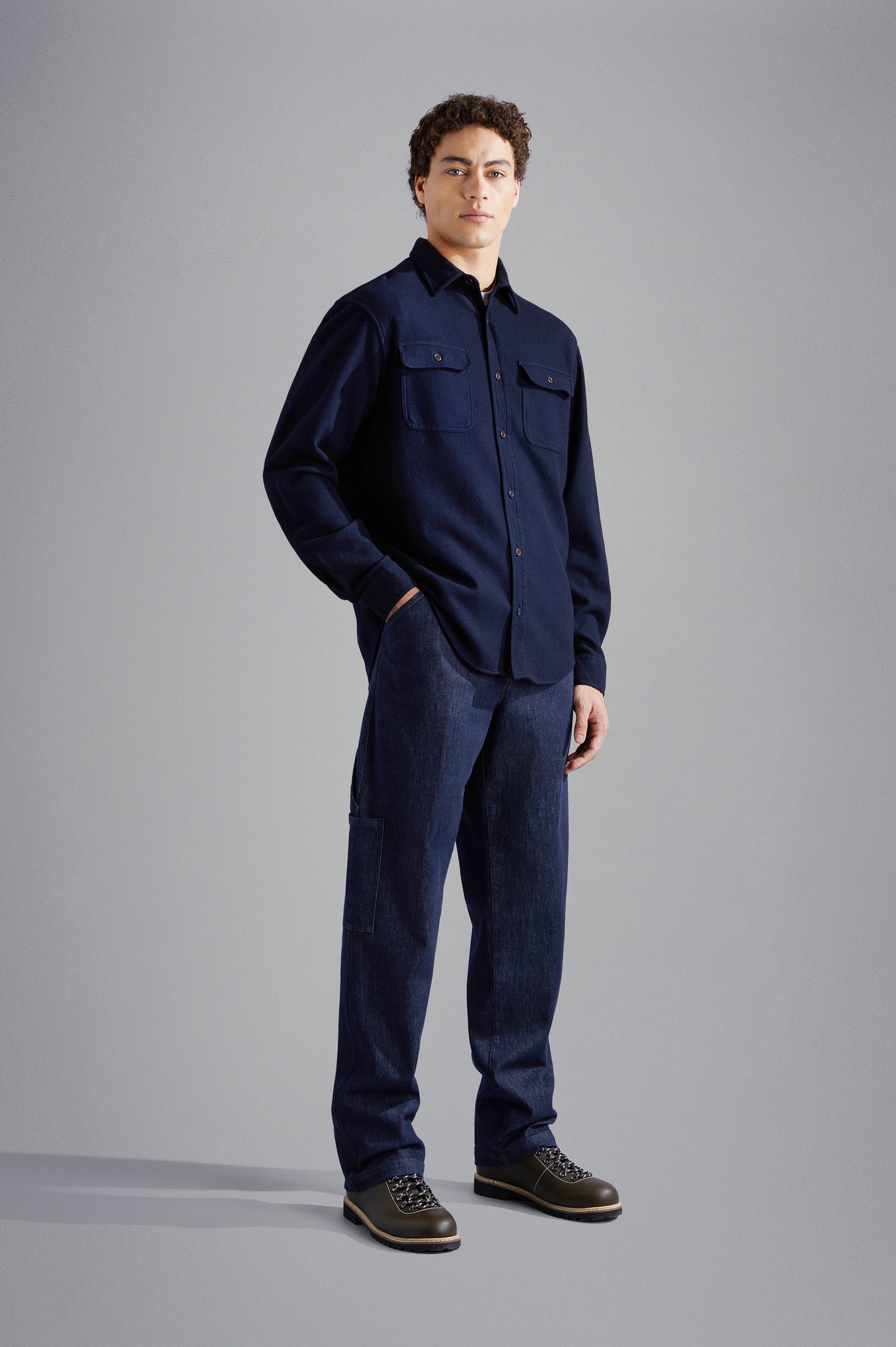 WOOL OVERSHIRT - 3