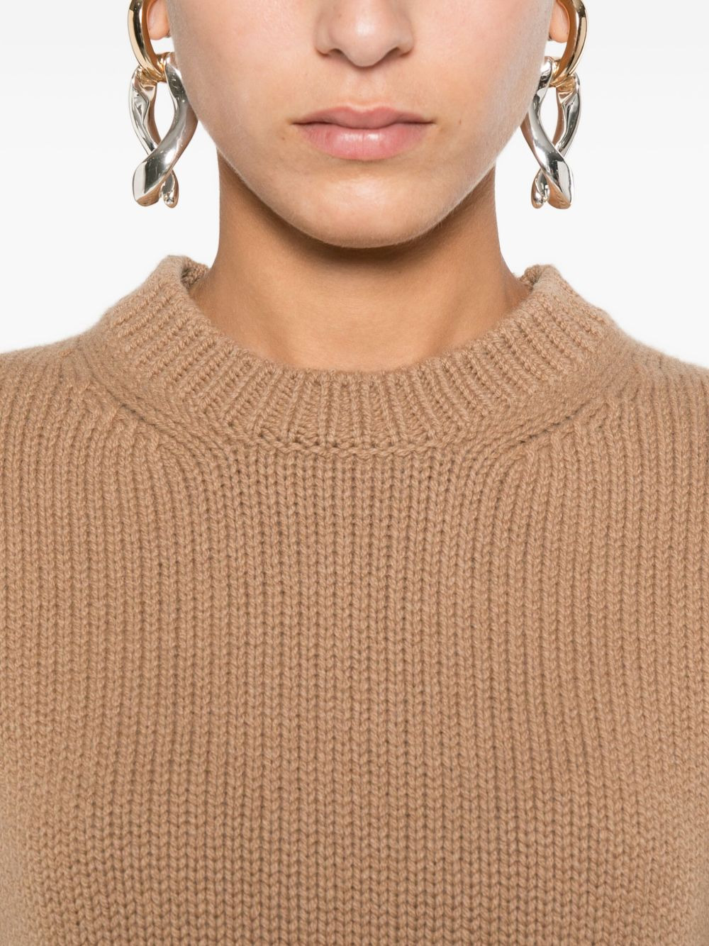 ribbed-knit jumper - 5