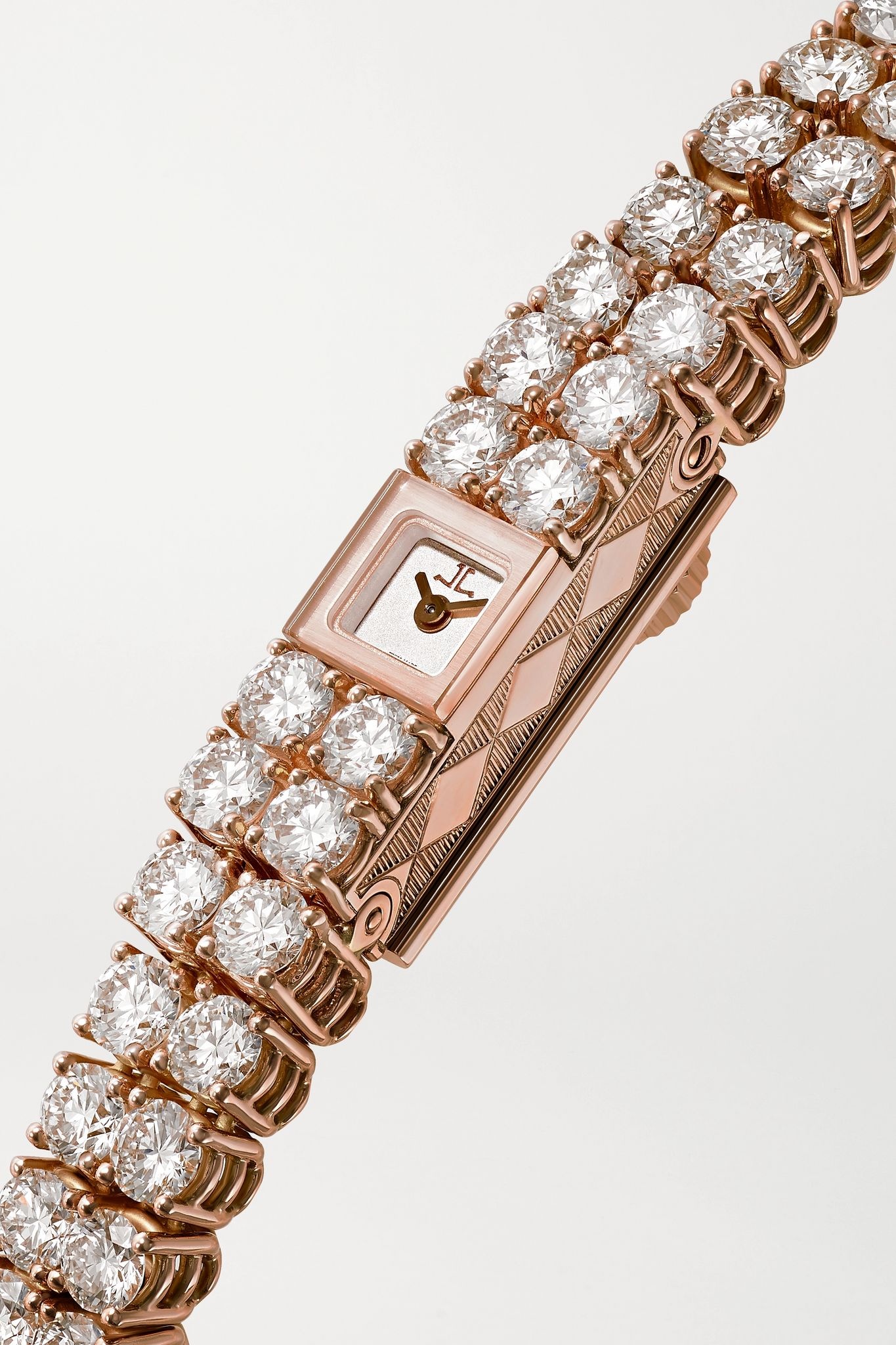 101 Reine 6.8mm 18-karat rose gold and diamond watch - 2