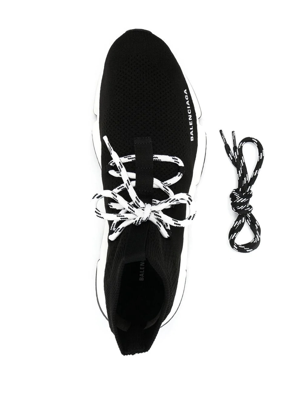 Speed sock lace-up sneakers - 4