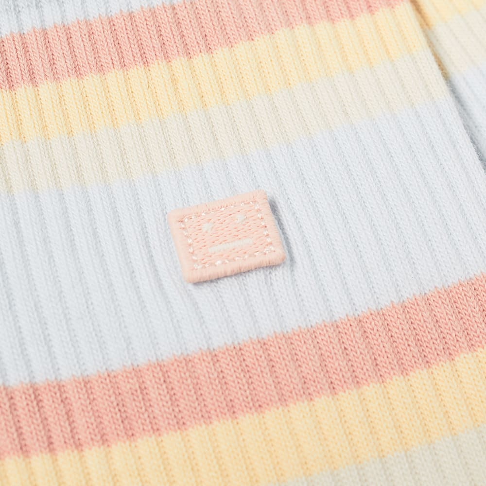 Acne Studios Pastel Stripe Face Sock - 2