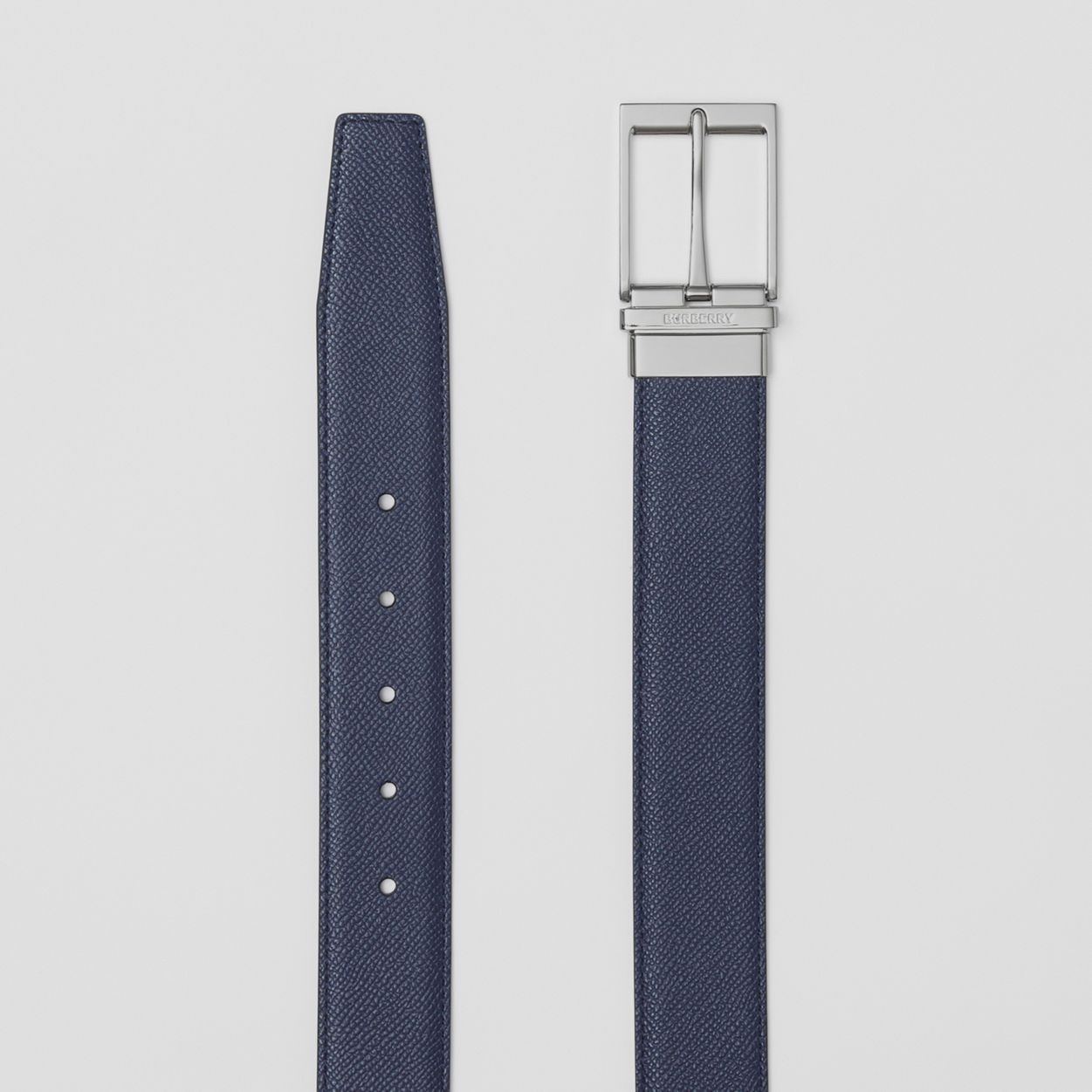 Reversible Grainy Leather Belt - 6