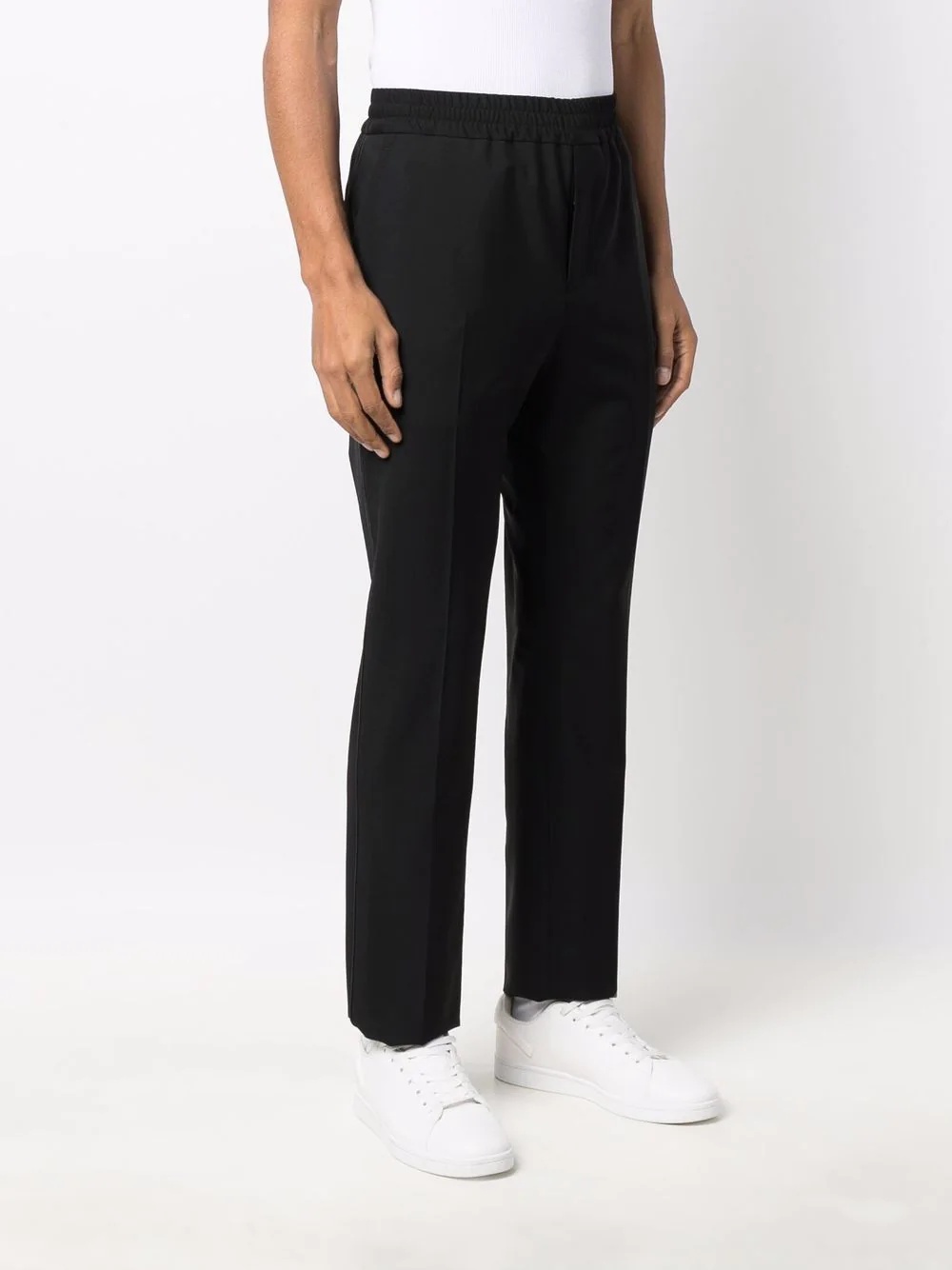 mid-rise tailored trousers - 3