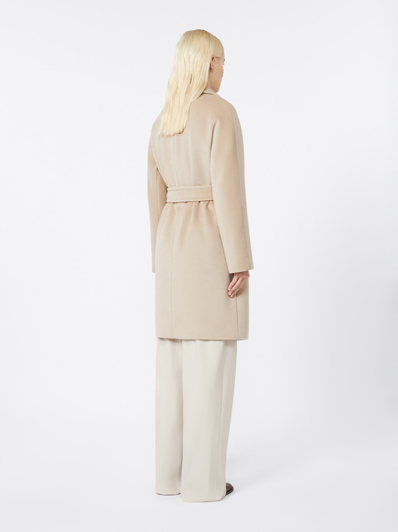 SCIRE Wool beaver cloth robe coat 4