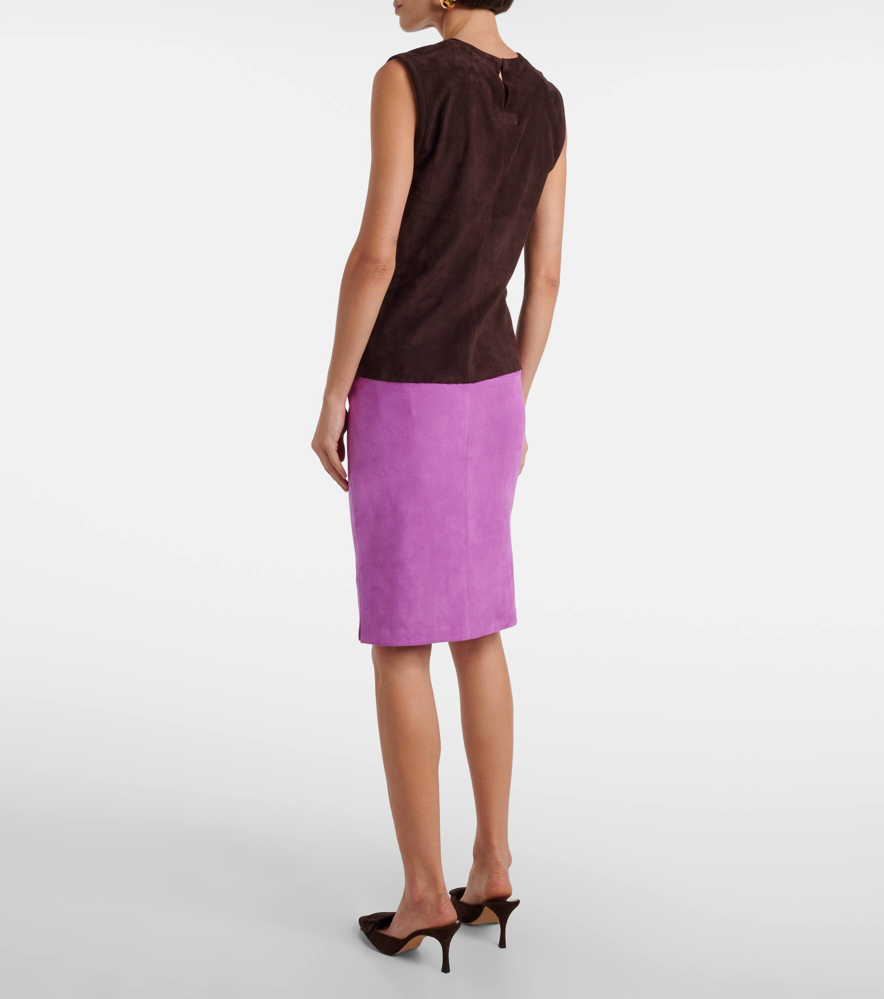 Miuccia suede top - 3