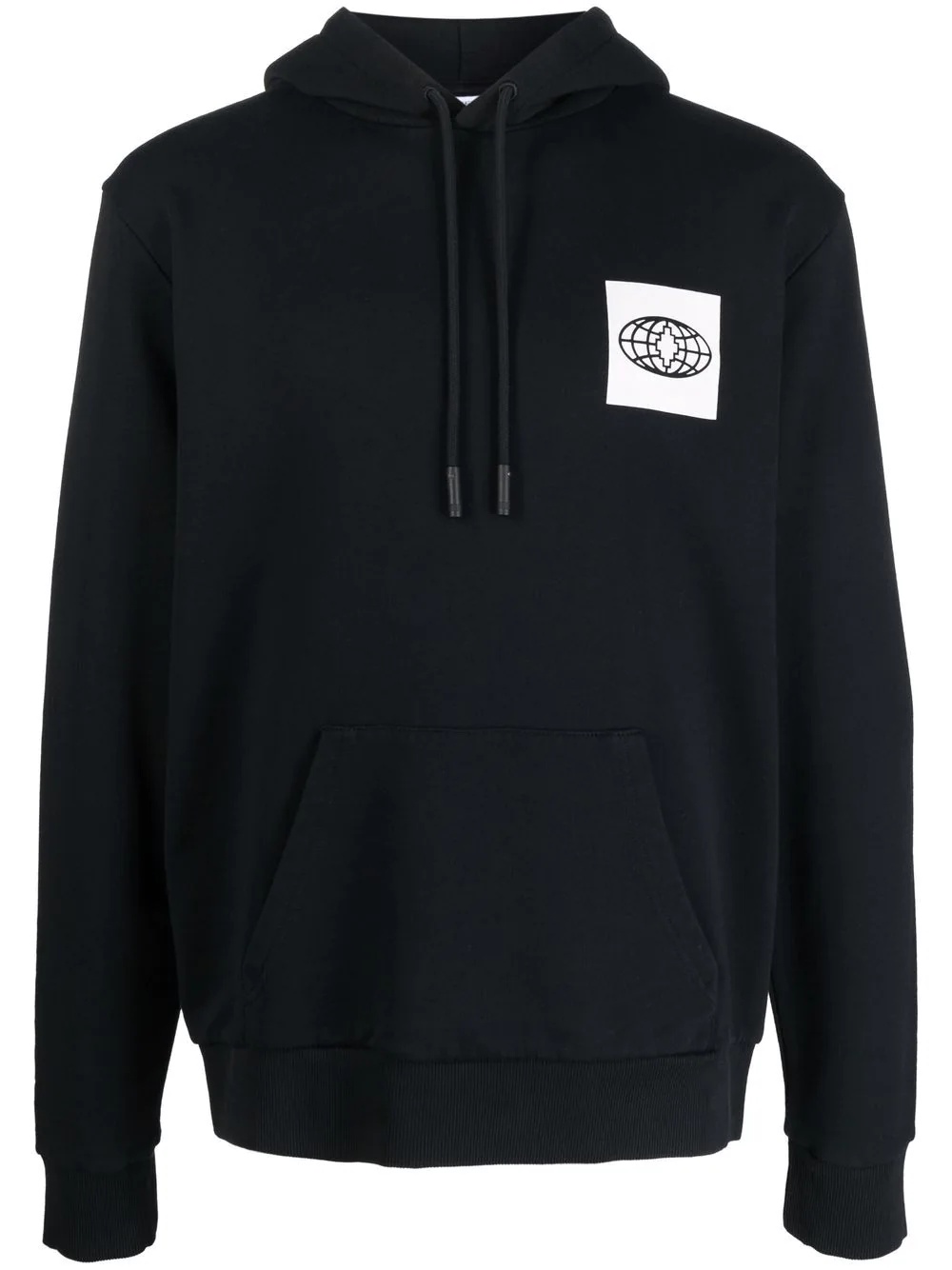 logo-patch hoodie - 1