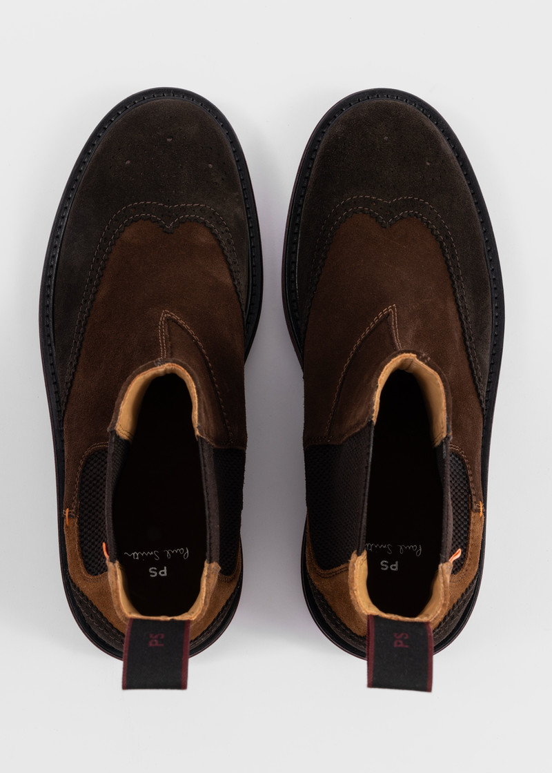 Brown Suede 'Barnaby' Boots 5