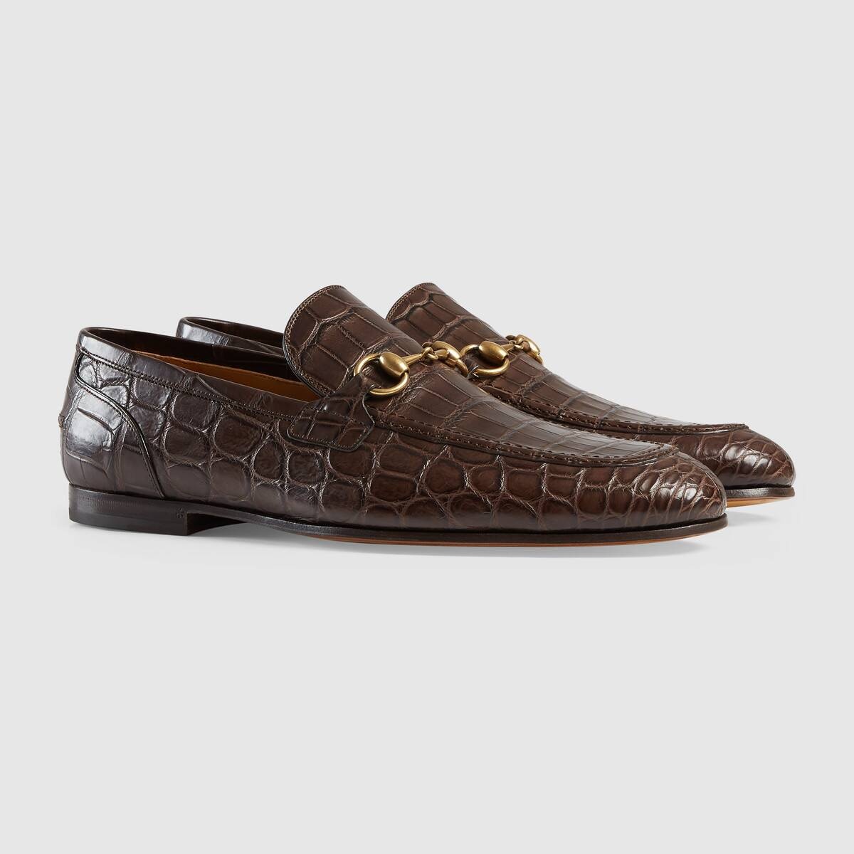 Men's Gucci Jordaan crocodile loafer - 2