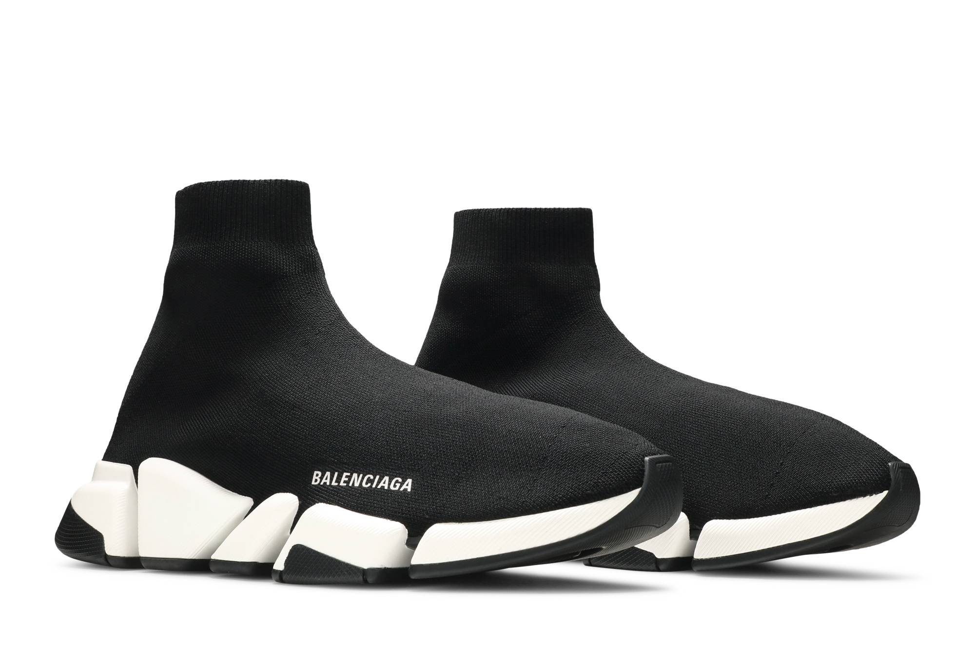 Balenciaga Speed 2.0 Sneaker 'Black White' - 8