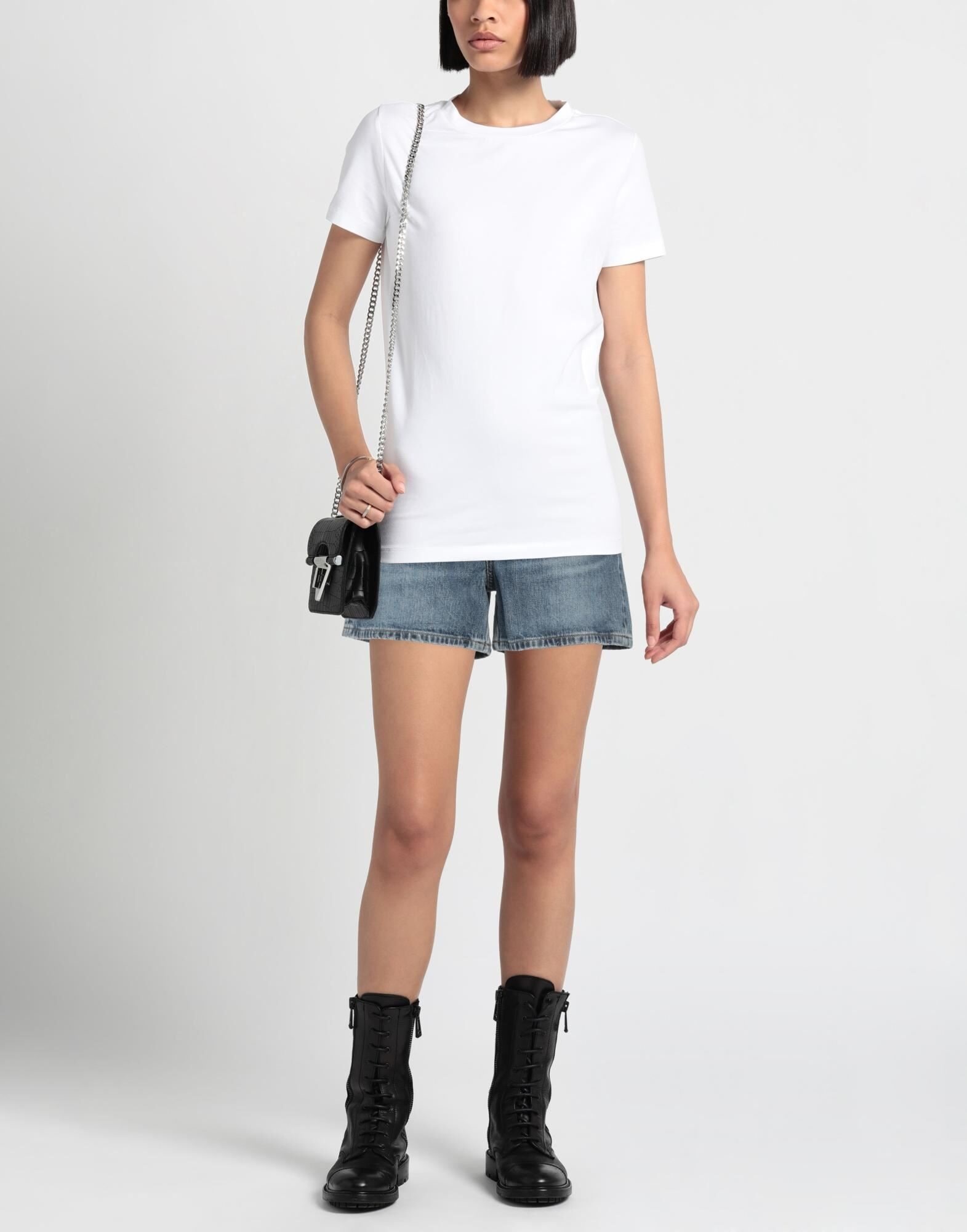 Blue Women's Denim Shorts - 2