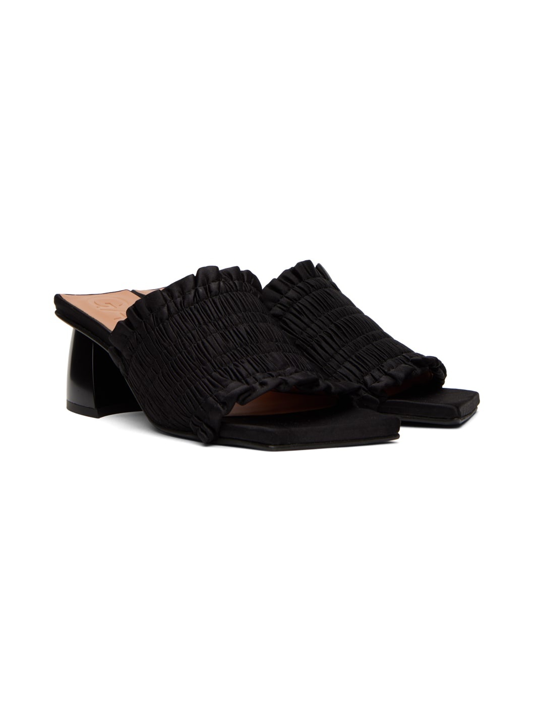 Black Smock Mules - 4