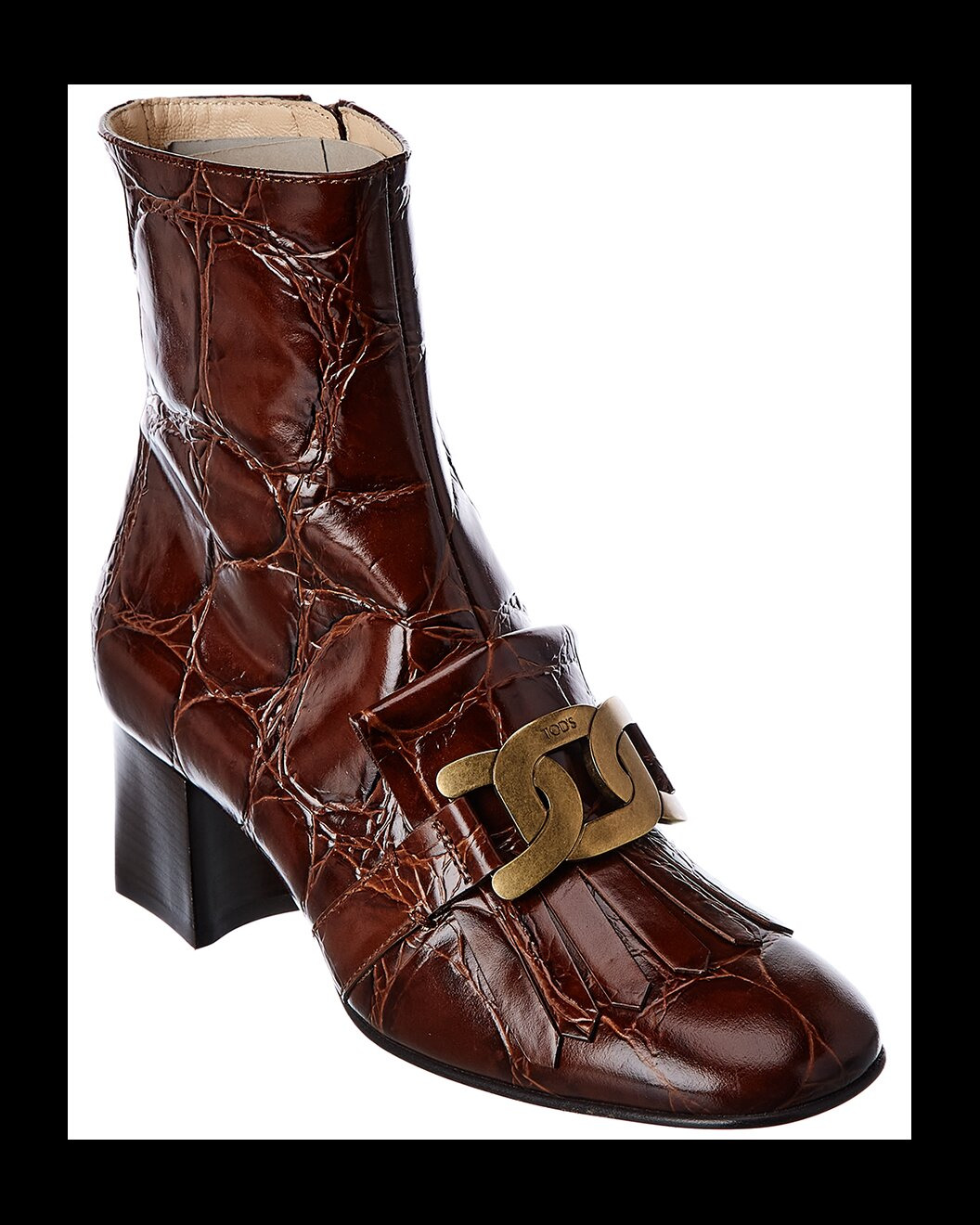TOD’s Kate Leather Ankle Bootie - 1