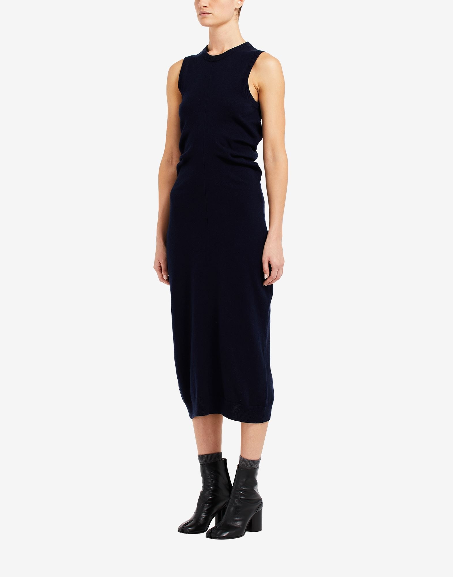 Sleeveless Knit Dress - 5