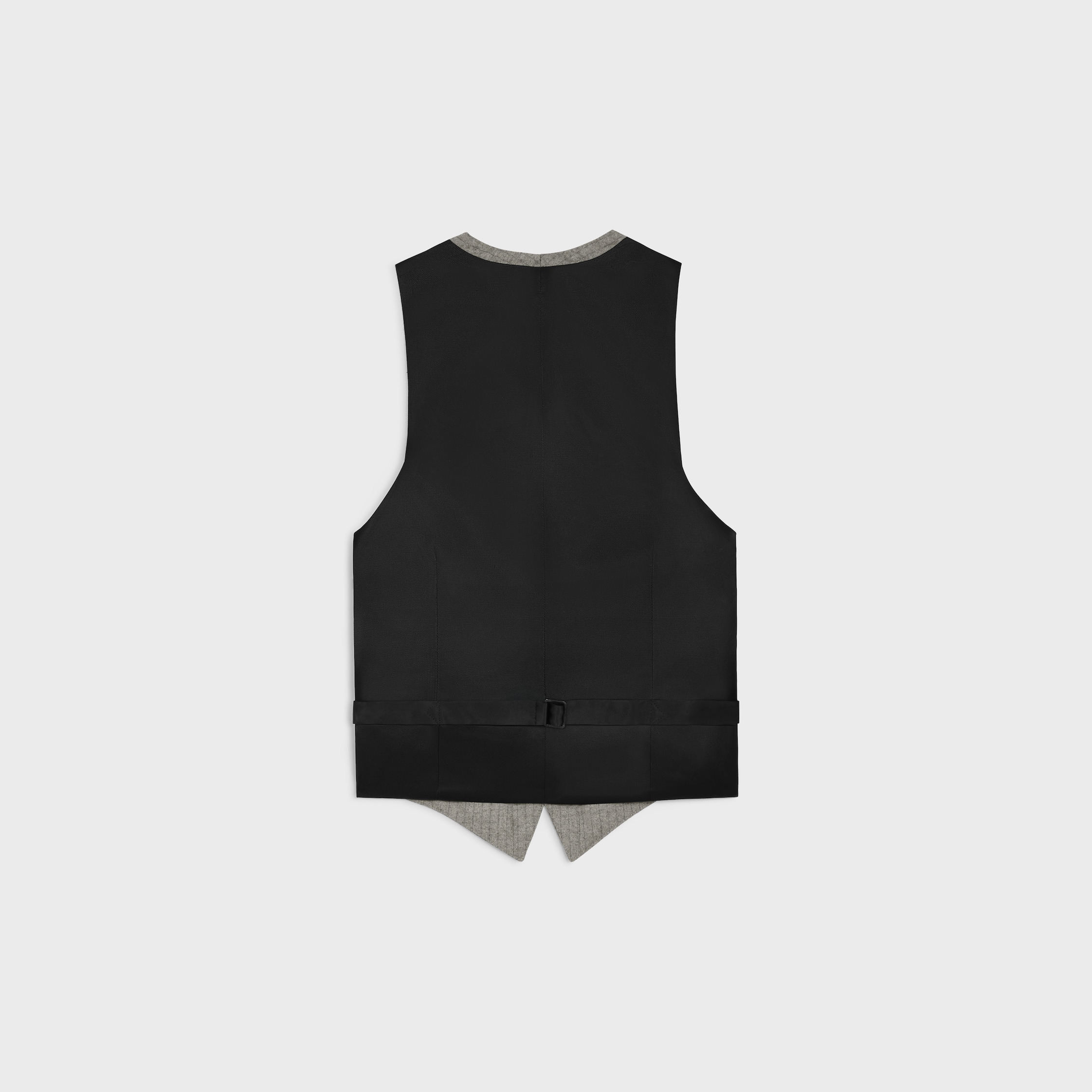 vest in striped flannel - 2