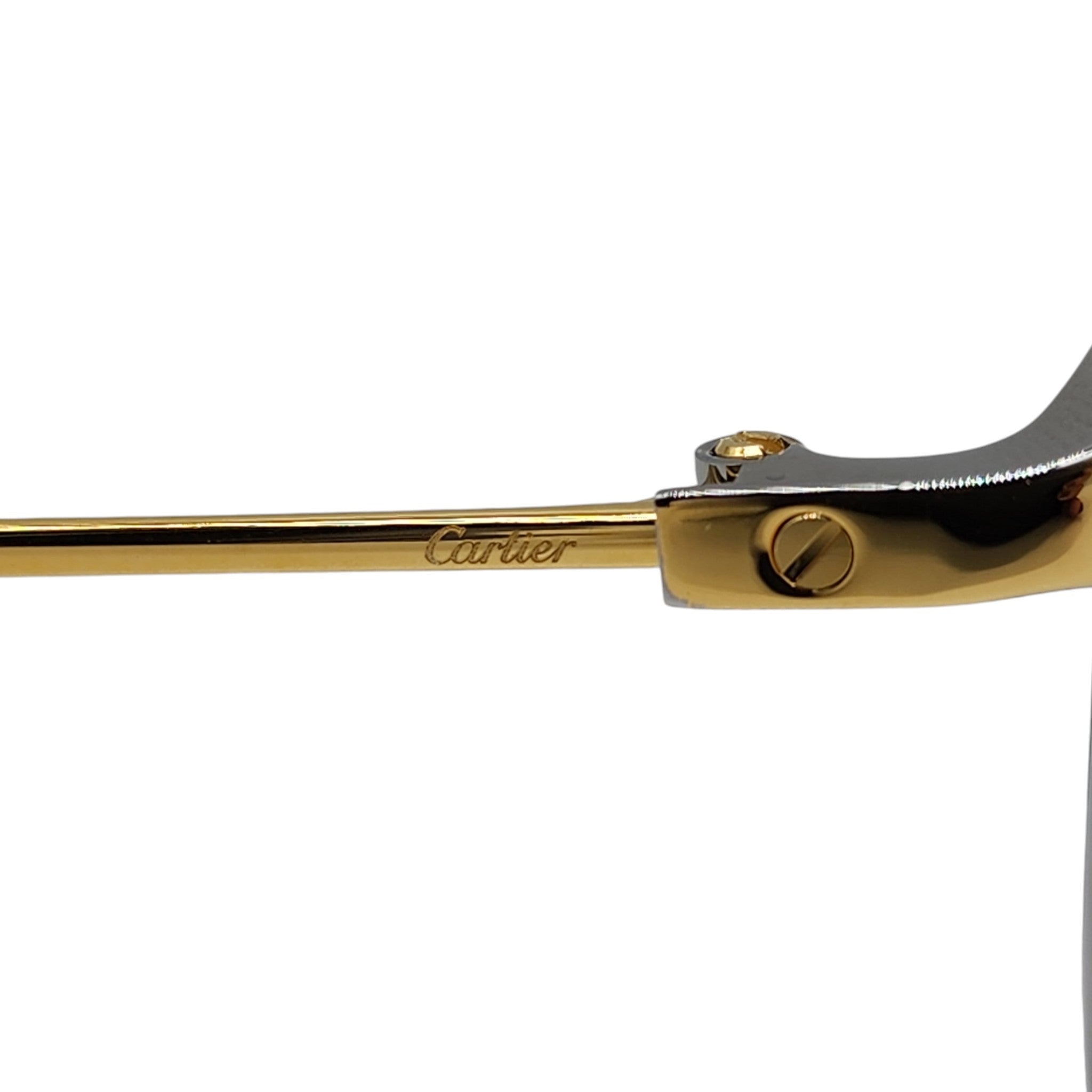 Cartier Santos de Cartier Sunglasses - Gold - 4