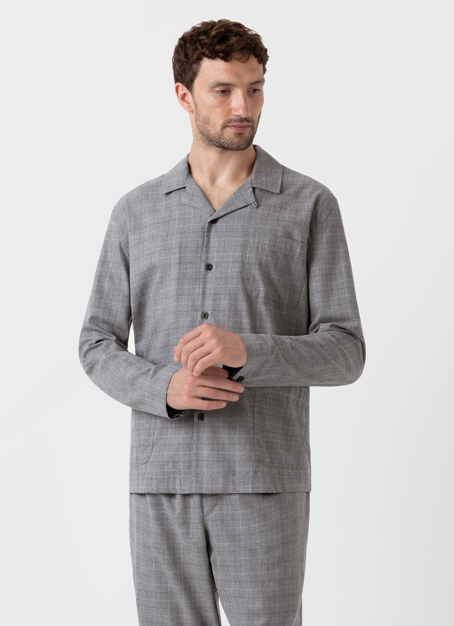 Cotton Flannel Pyjama Shirt - 2