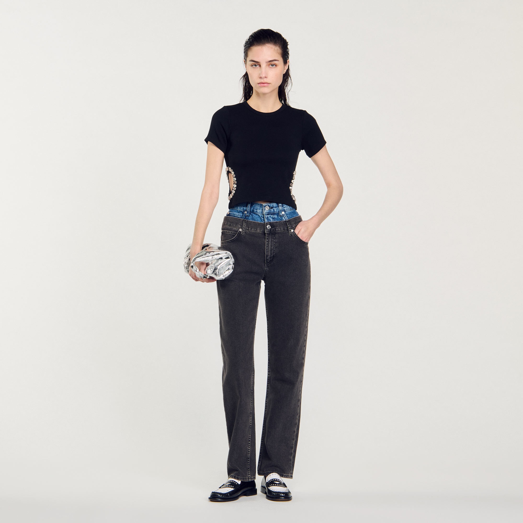 RHINESTONE T-SHIRT - 2