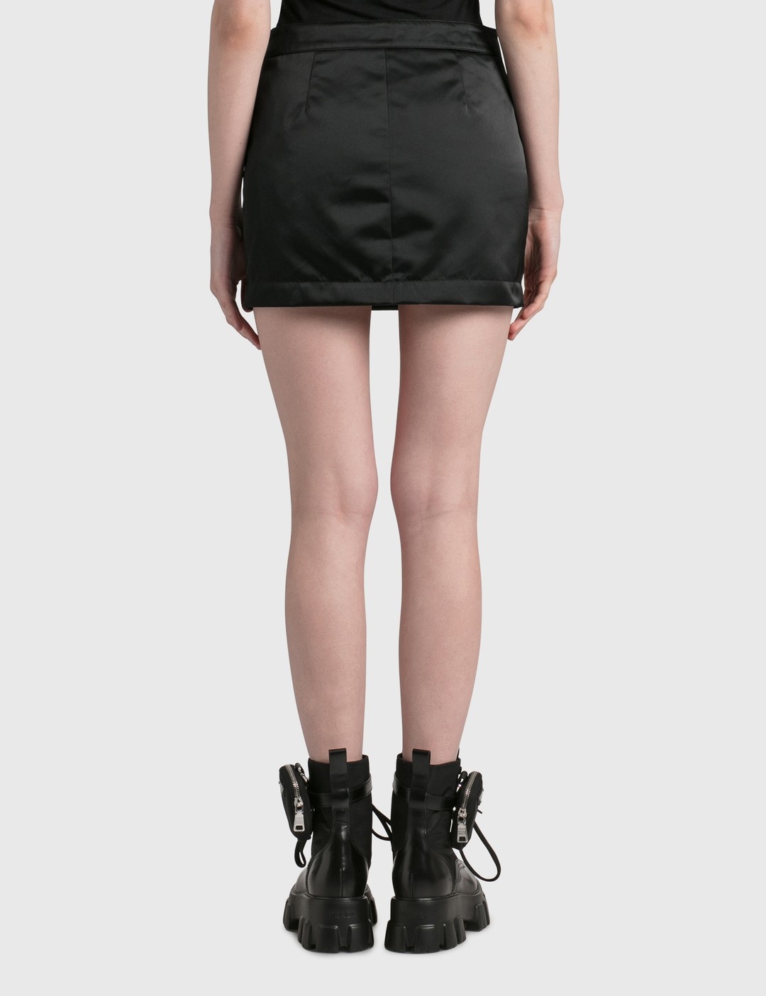 BUCKLE MINI SKIRT - 3