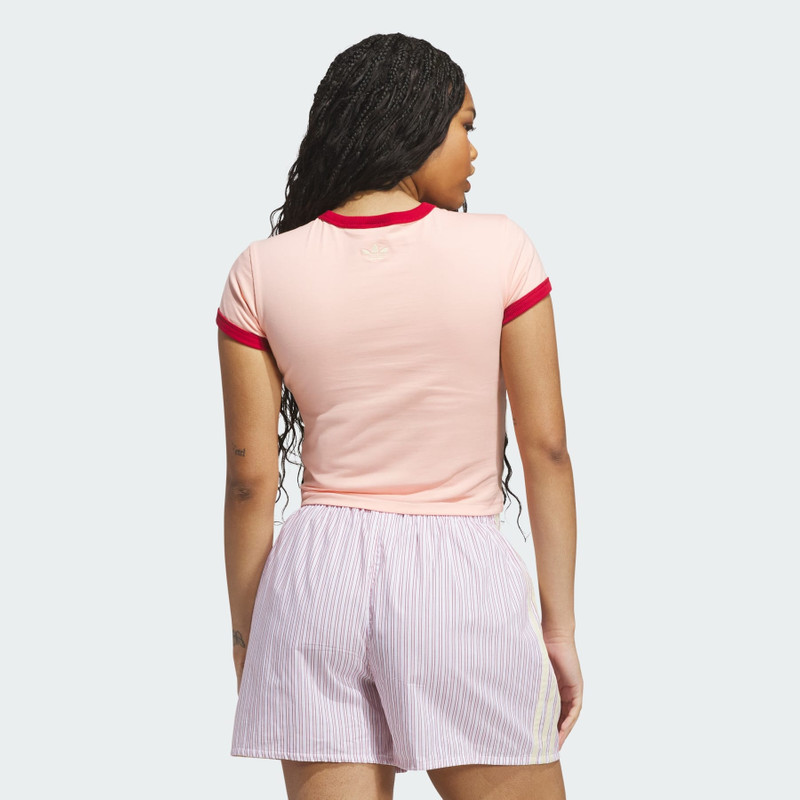 GRAPHIC RINGER BABY TEE 3