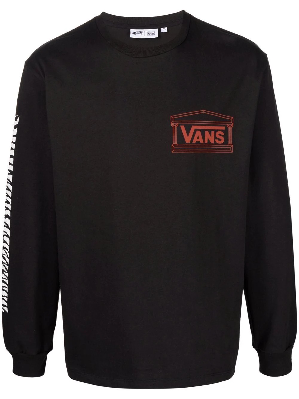 logo print sweatshirt - 1