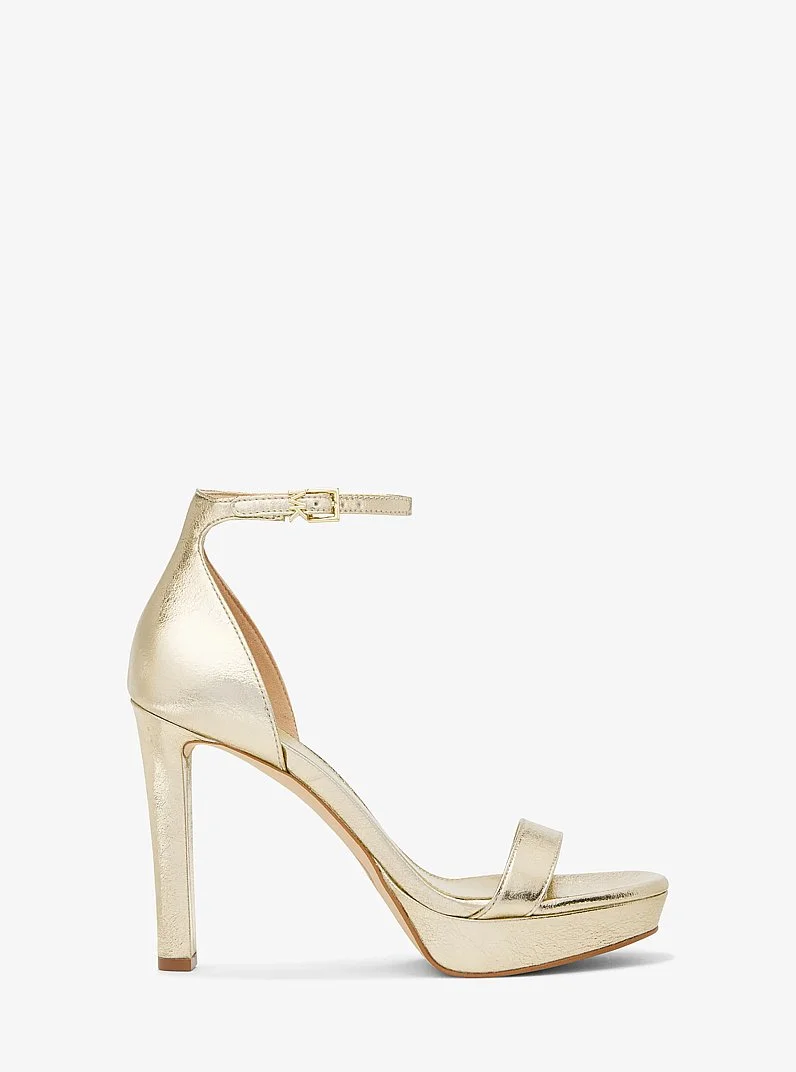 Margot Metallic Platform Sandal - 1