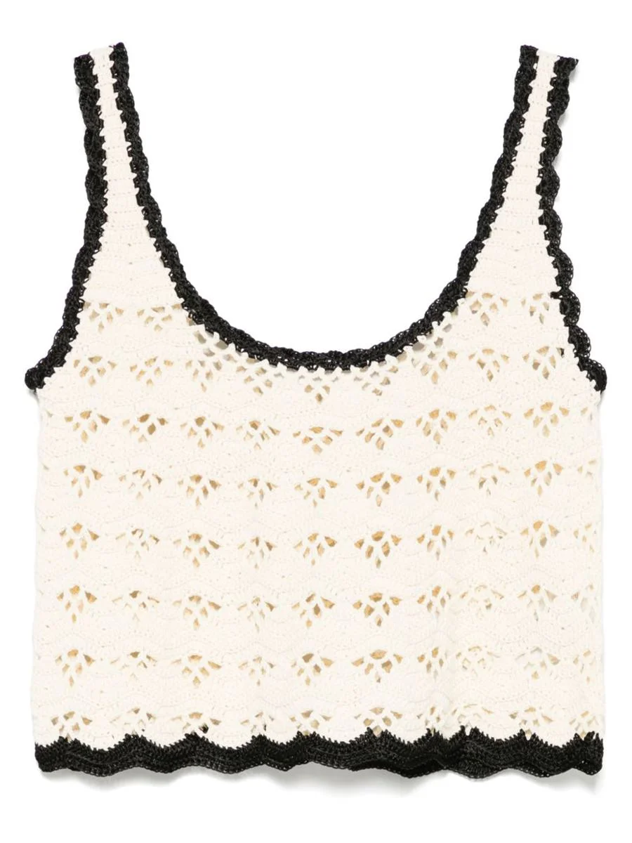 Zimmermann Rhiannon Crochet Tank Top - 1
