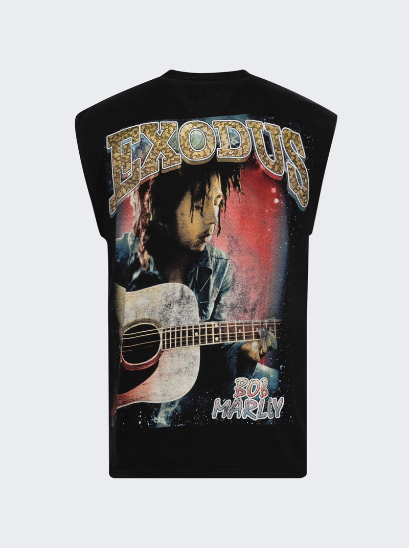 EARTHLING VIP Bob Marley Vintage Tee Black outlook