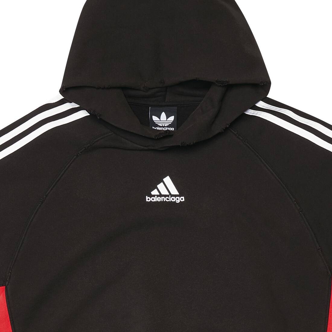 Women's Balenciaga / Adidas Hoodie Small Fit in Black - 6