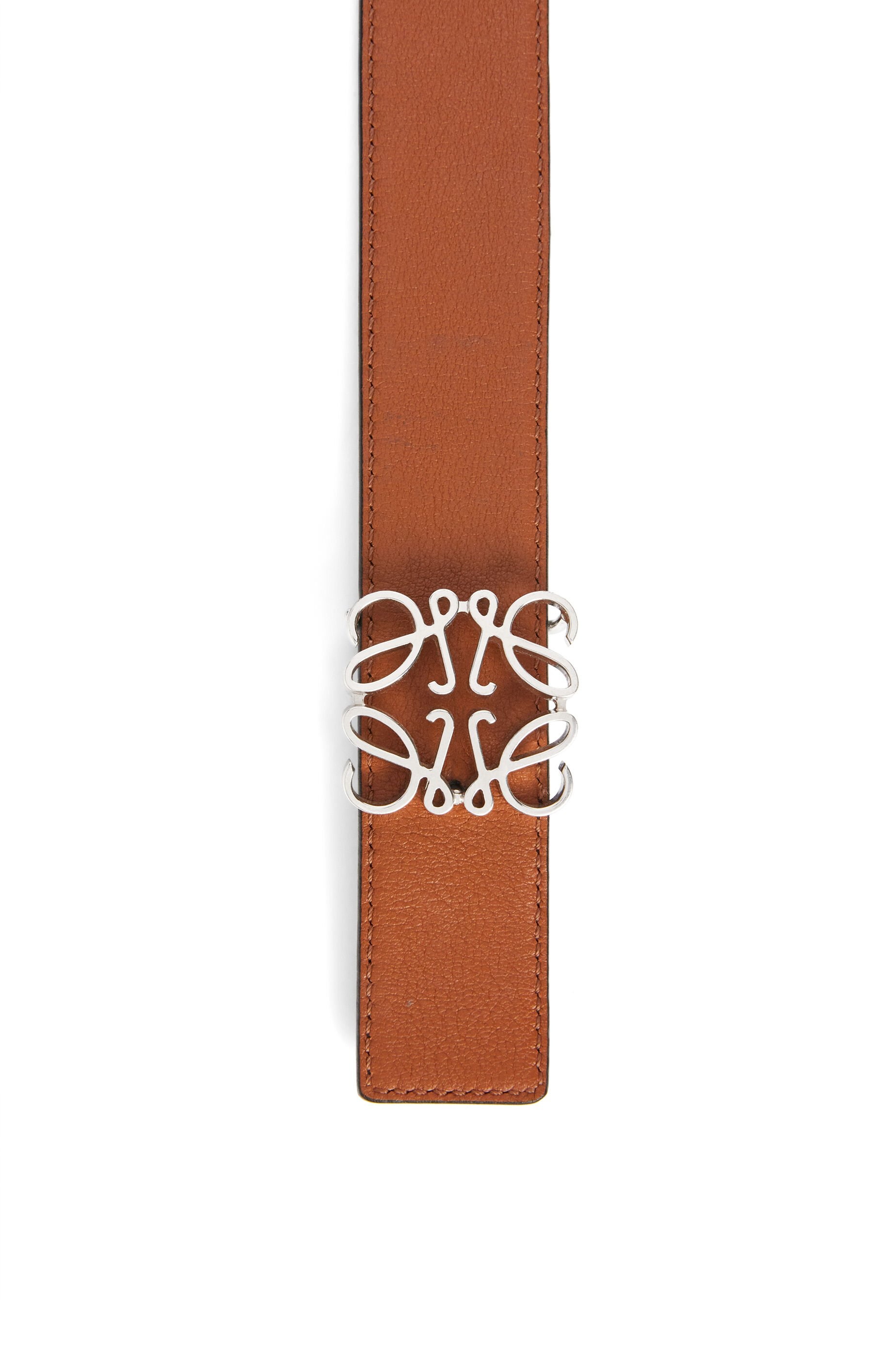 Anagram belt in smooth calfskin - 4